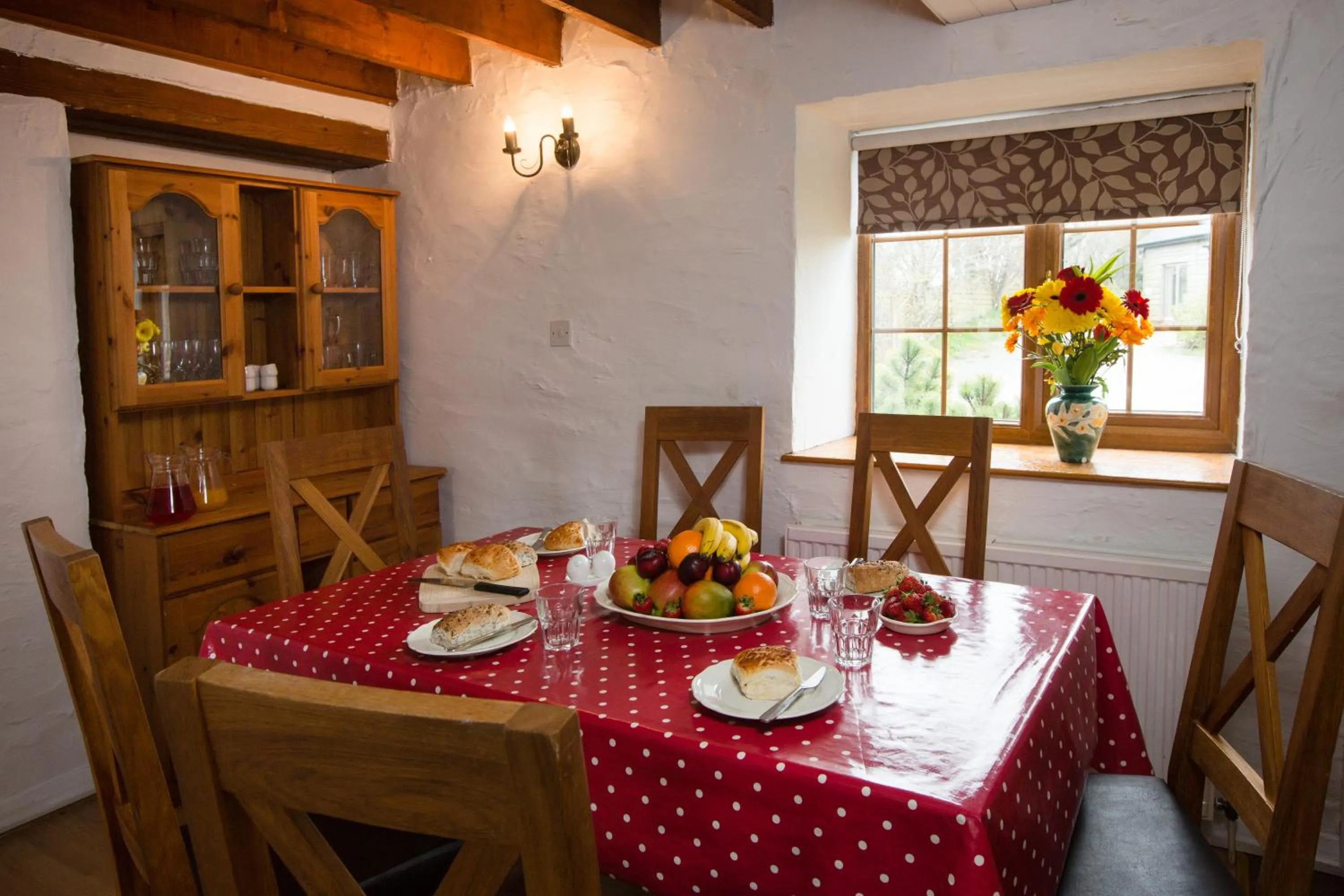 Dining area in Croft Farm & Celtic Cottages