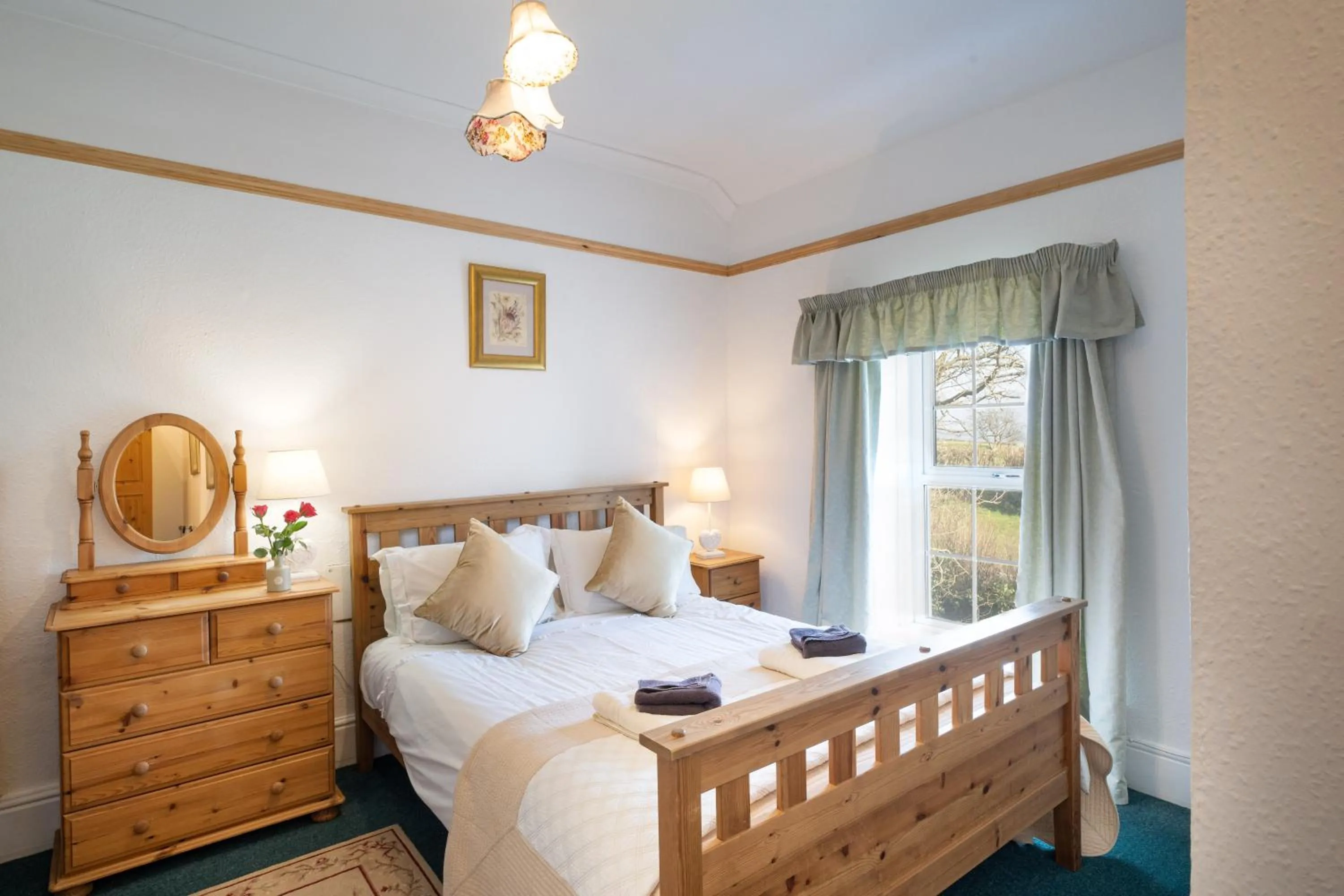 Bedroom, Bed in Croft Farm & Celtic Cottages