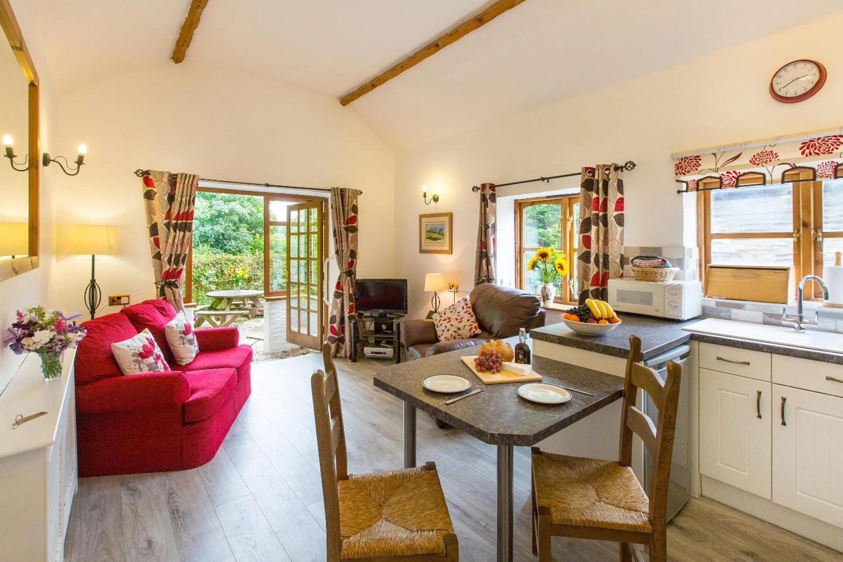 Living room in Croft Farm & Celtic Cottages