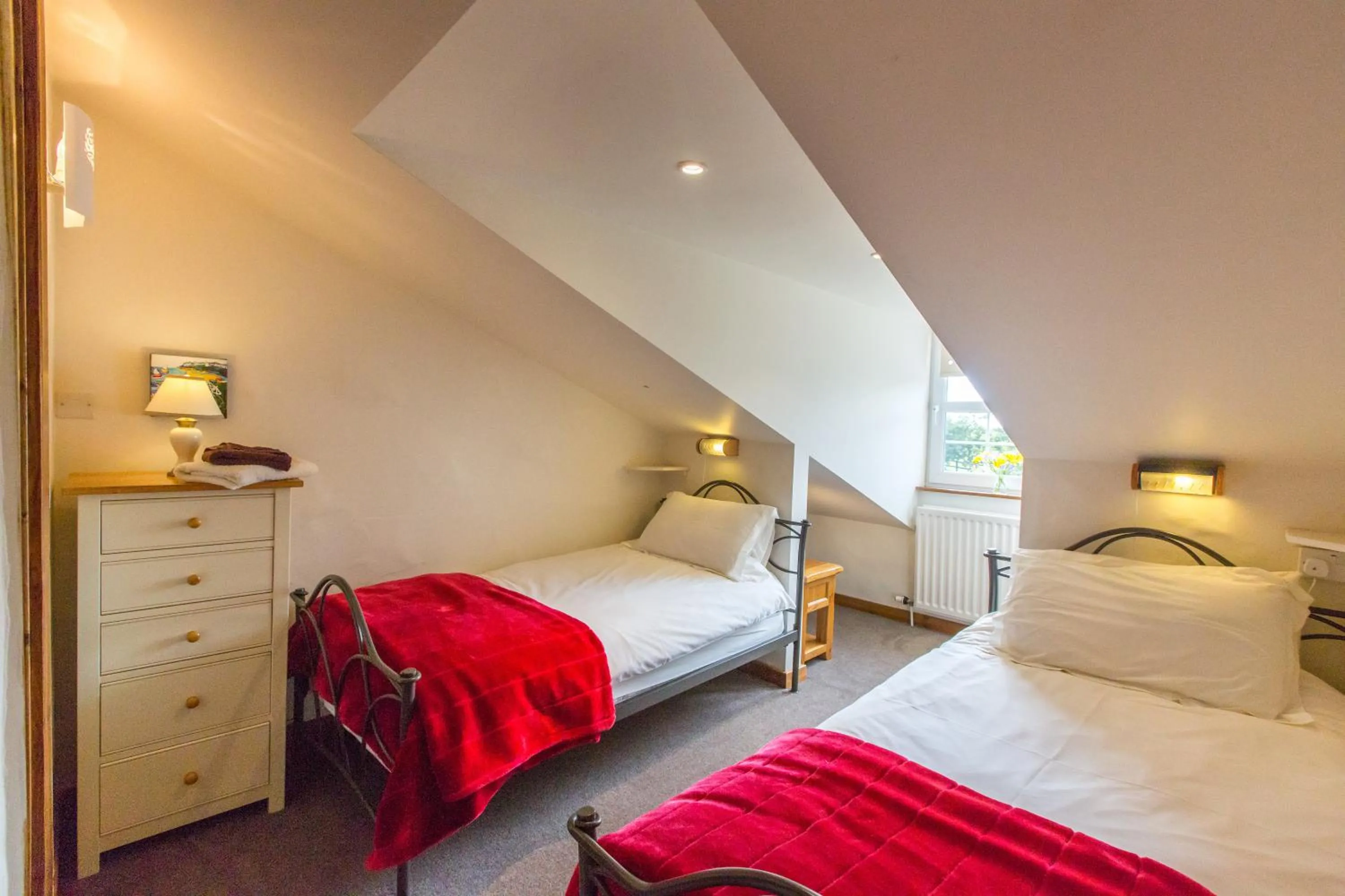 Bedroom, Bed in Croft Farm & Celtic Cottages