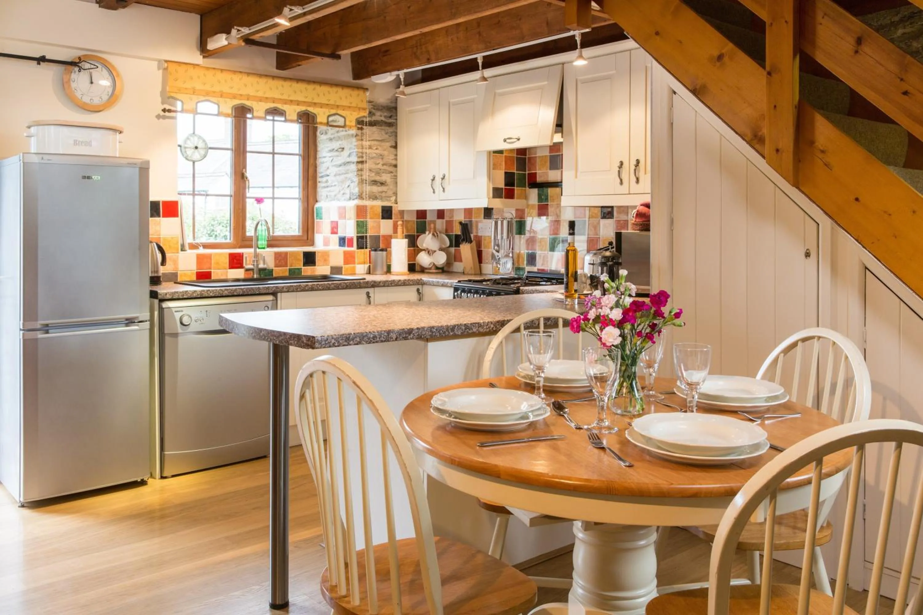 Kitchen or kitchenette in Croft Farm & Celtic Cottages