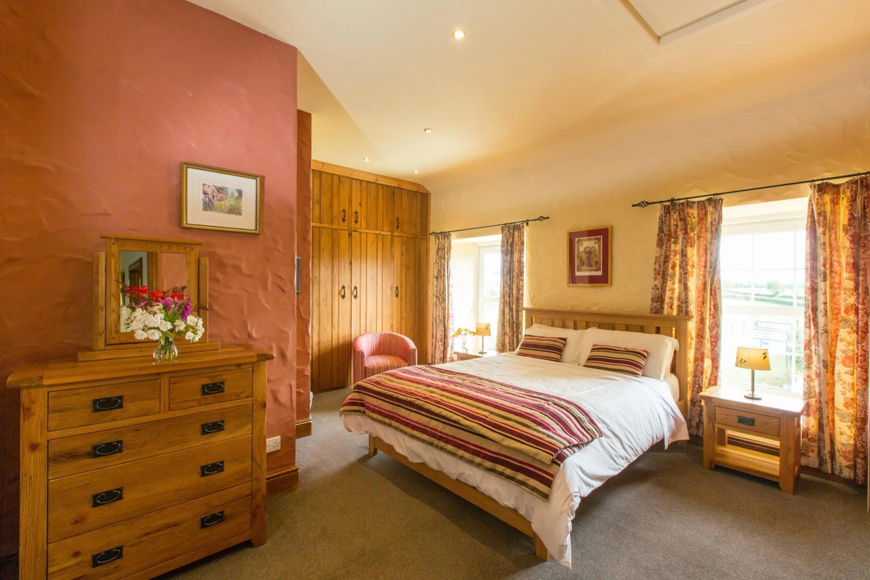Bedroom, Bed in Croft Farm & Celtic Cottages