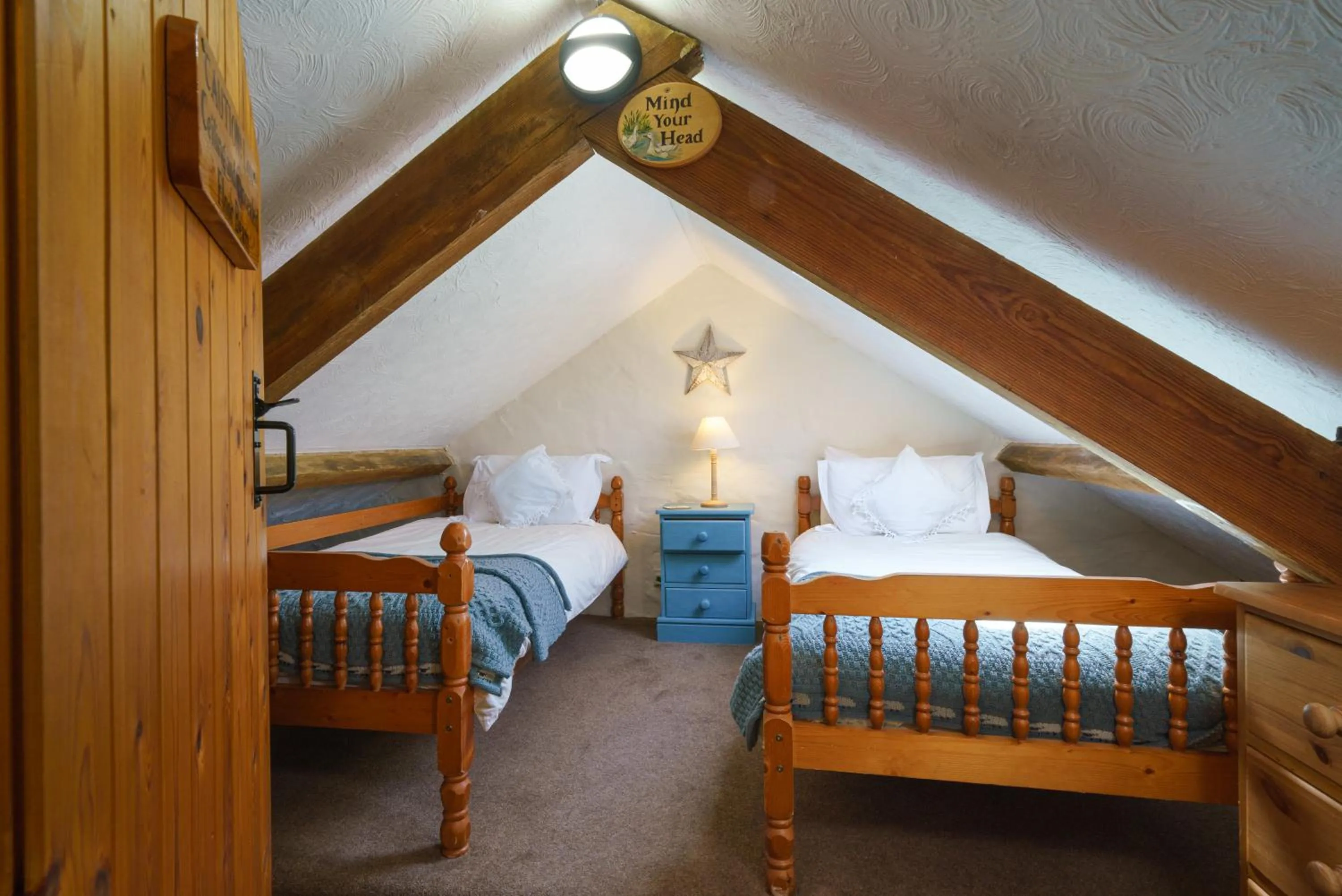 Bedroom, Bed in Croft Farm & Celtic Cottages