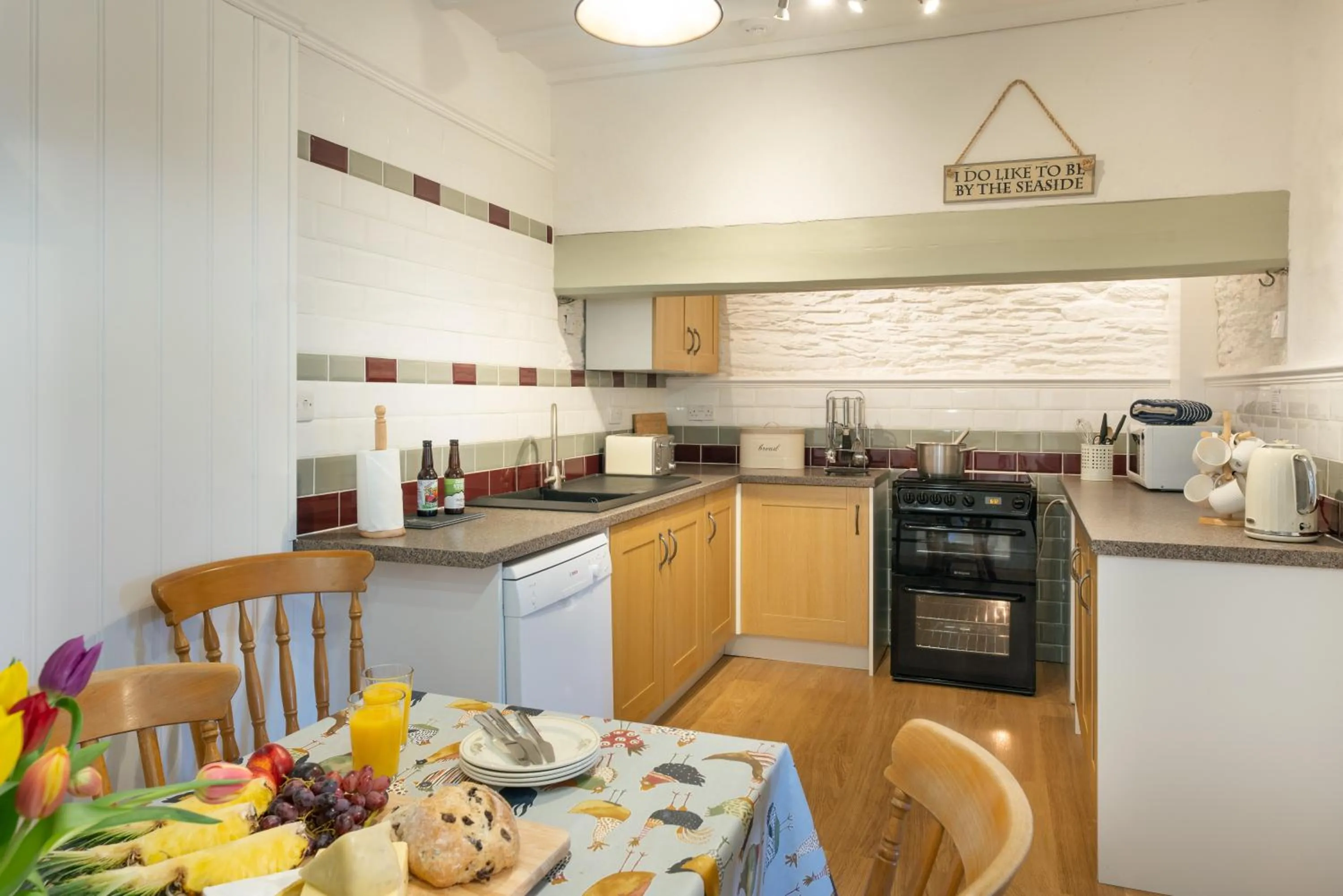 Kitchen or kitchenette in Croft Farm & Celtic Cottages