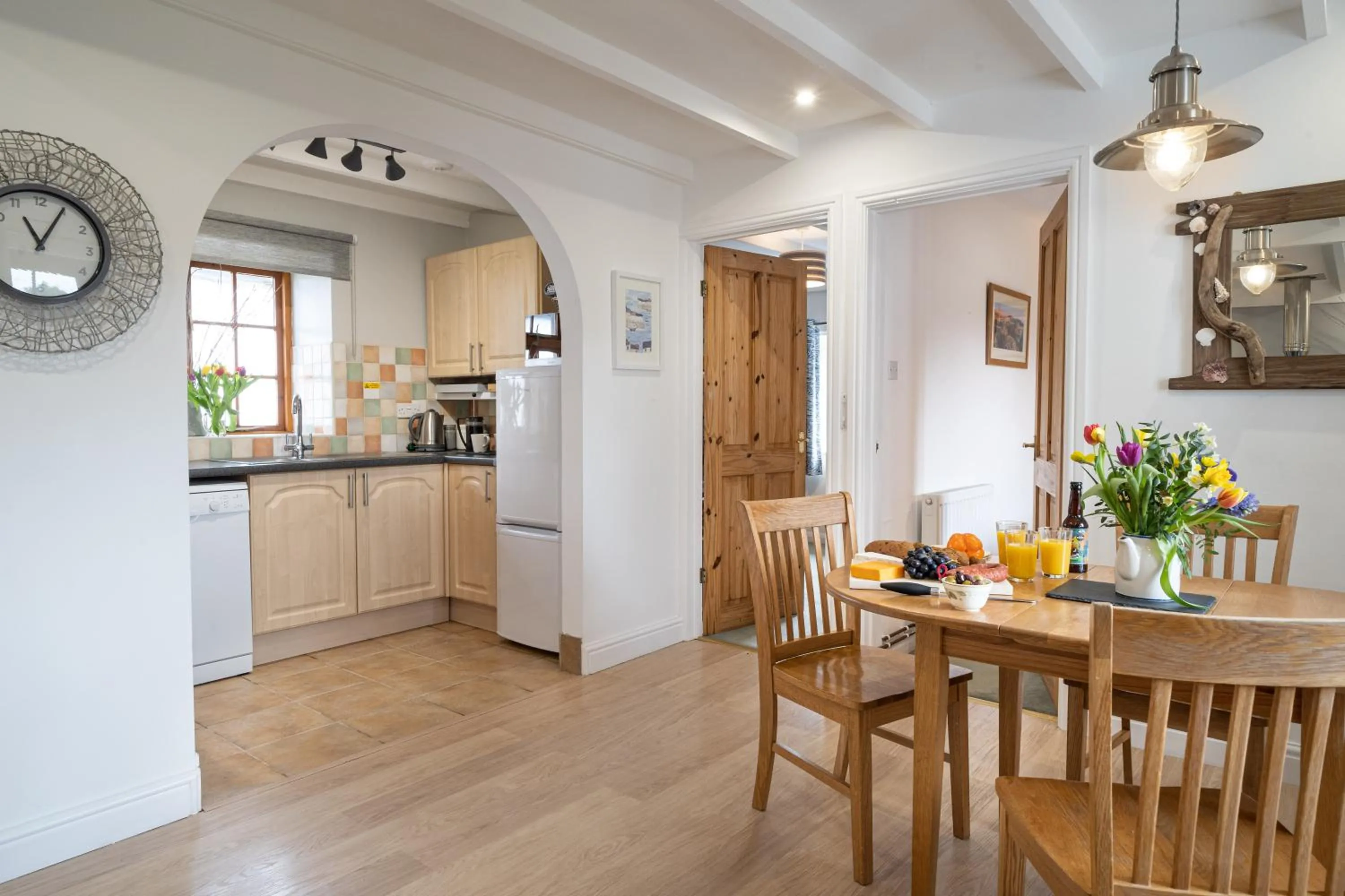 Kitchen or kitchenette in Croft Farm & Celtic Cottages