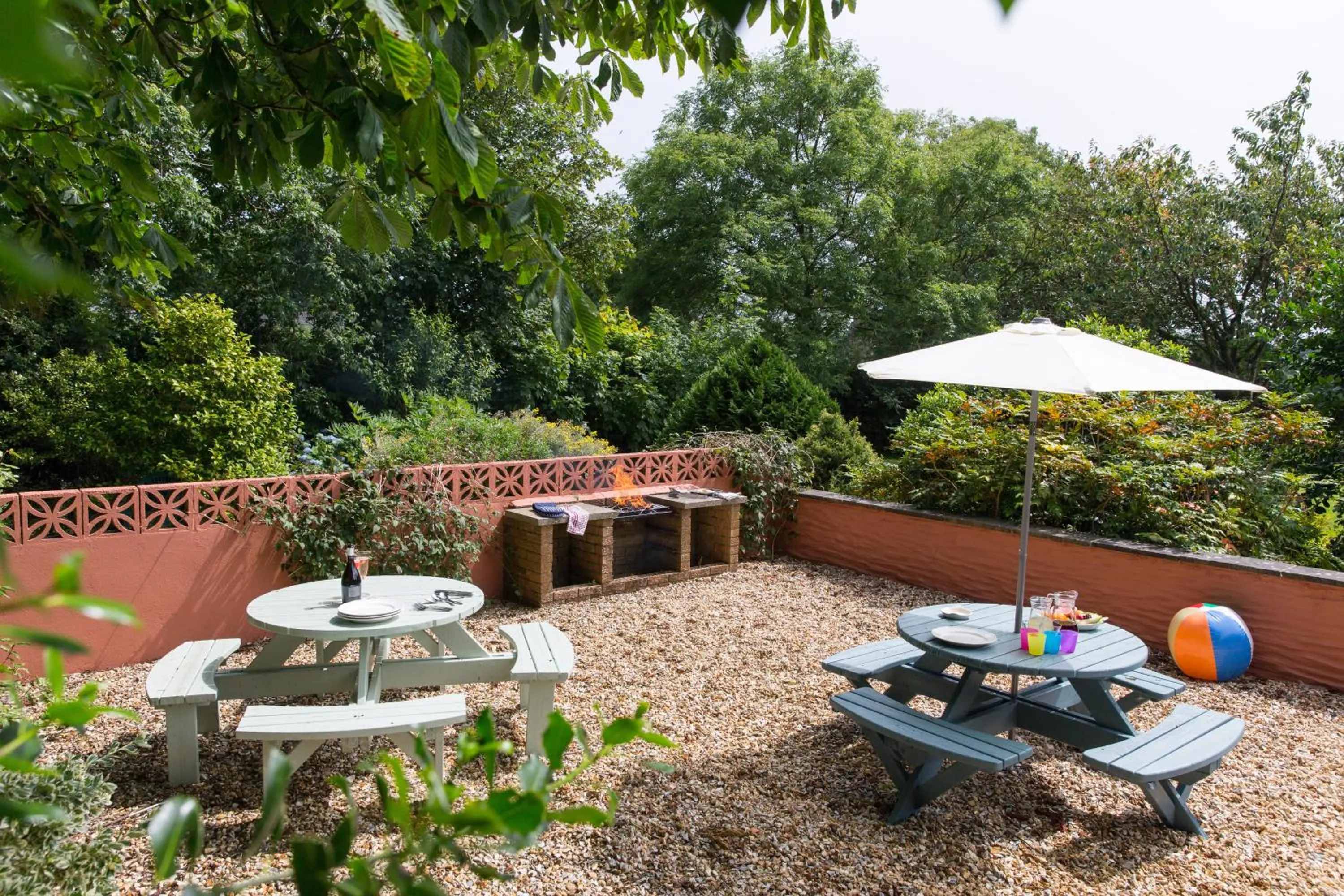 BBQ facilities in Croft Farm & Celtic Cottages
