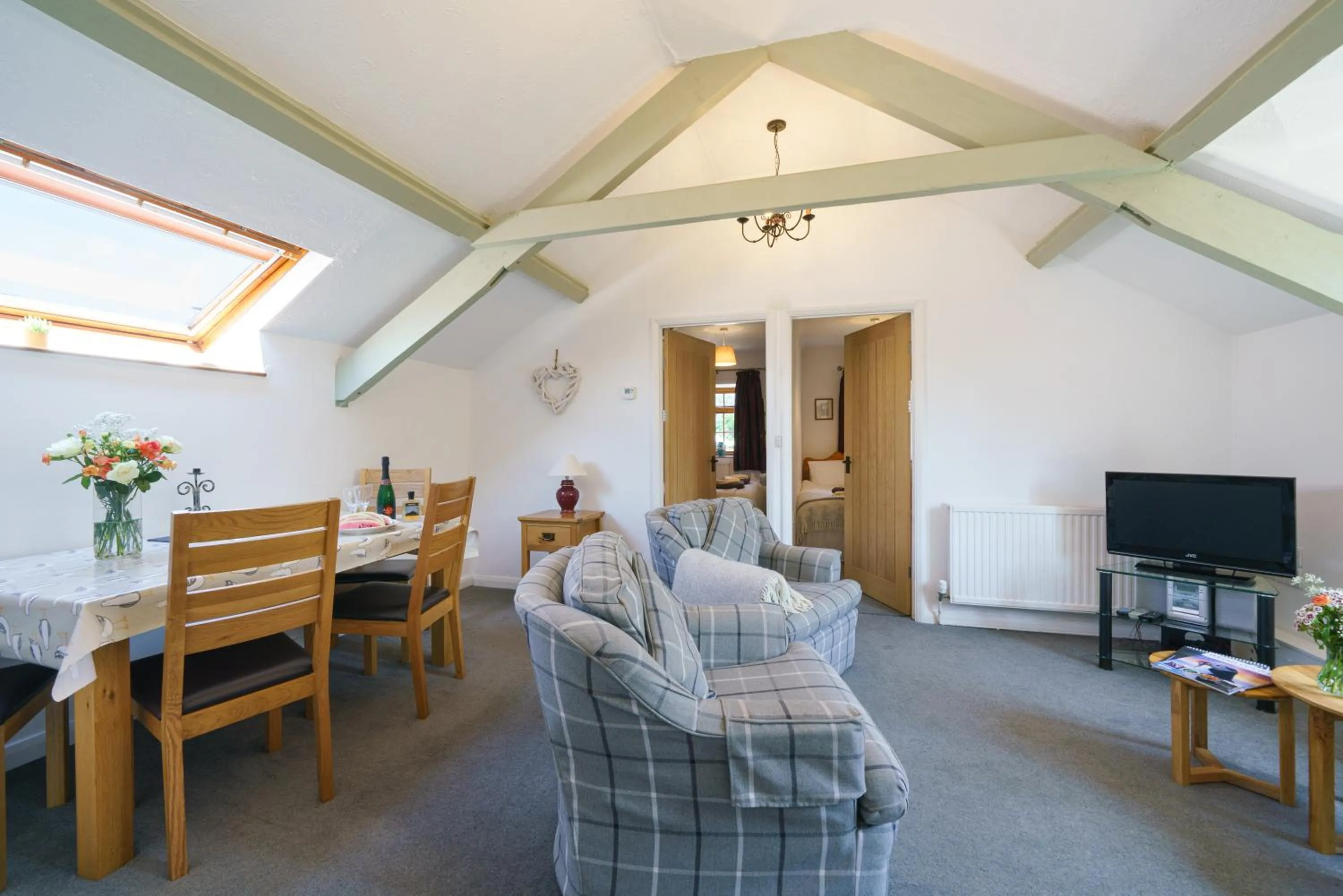 Living room in Croft Farm & Celtic Cottages