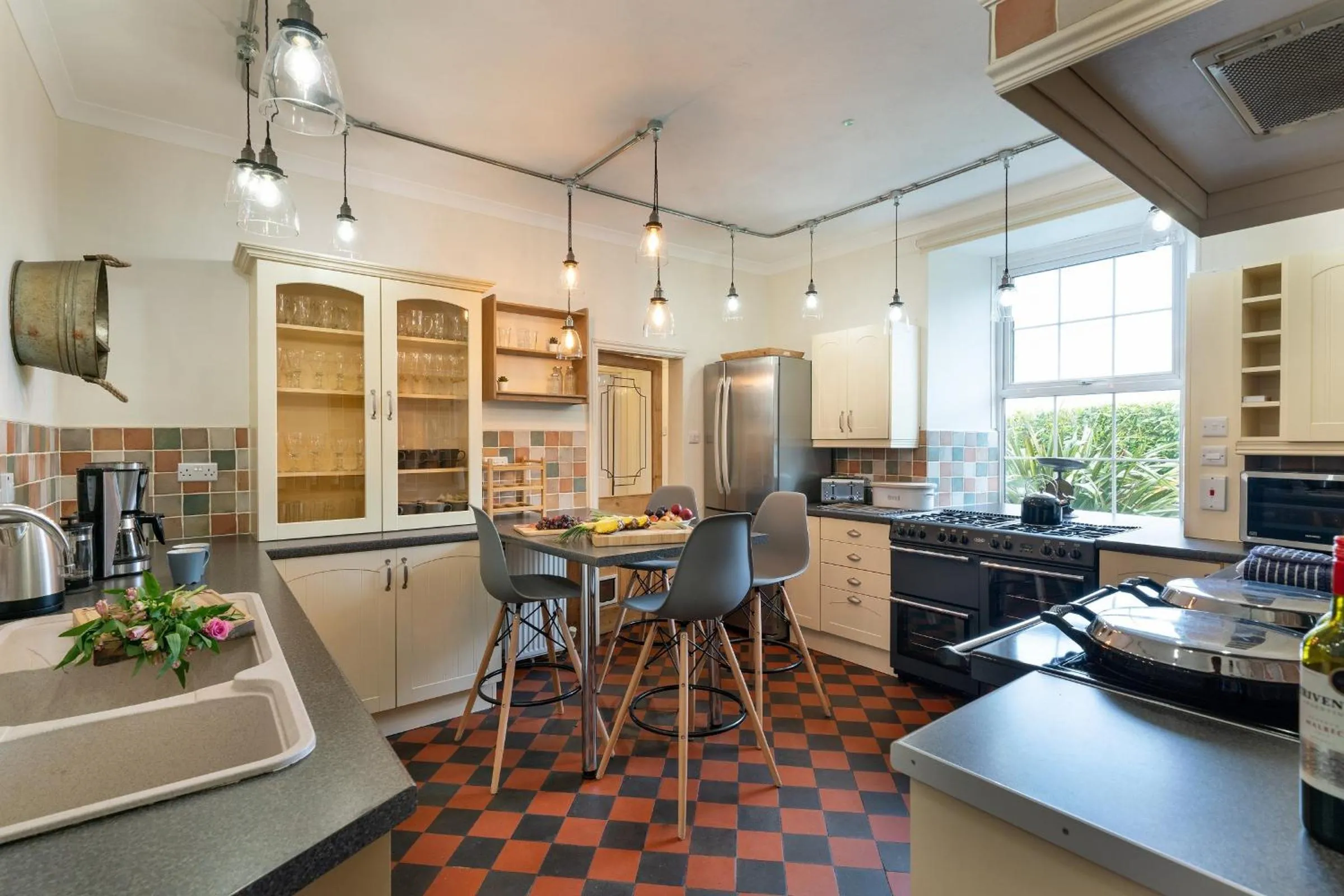 Kitchen or kitchenette in Croft Farm & Celtic Cottages