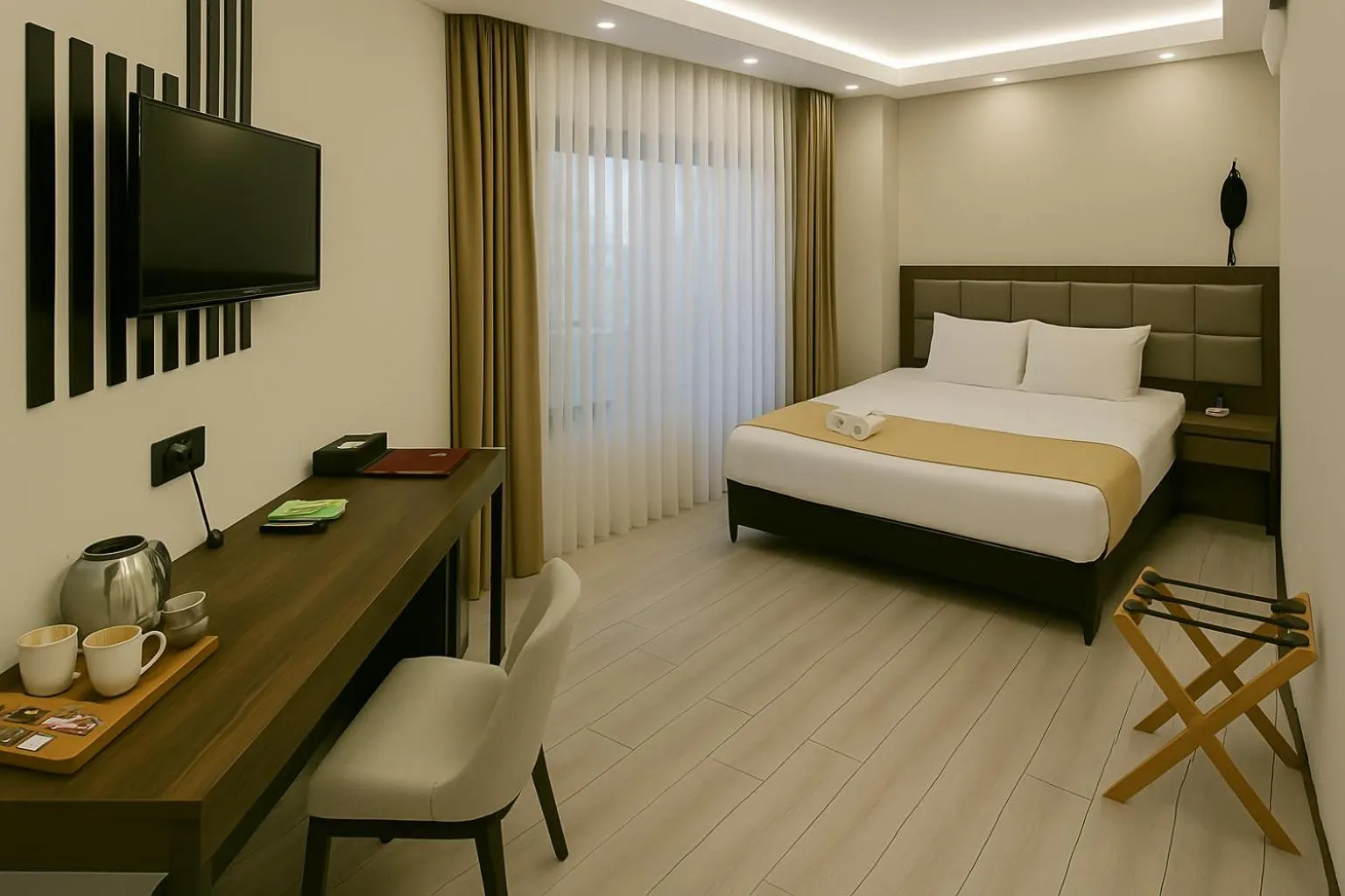 Bed in Magia Hotel - Spa & Wellness