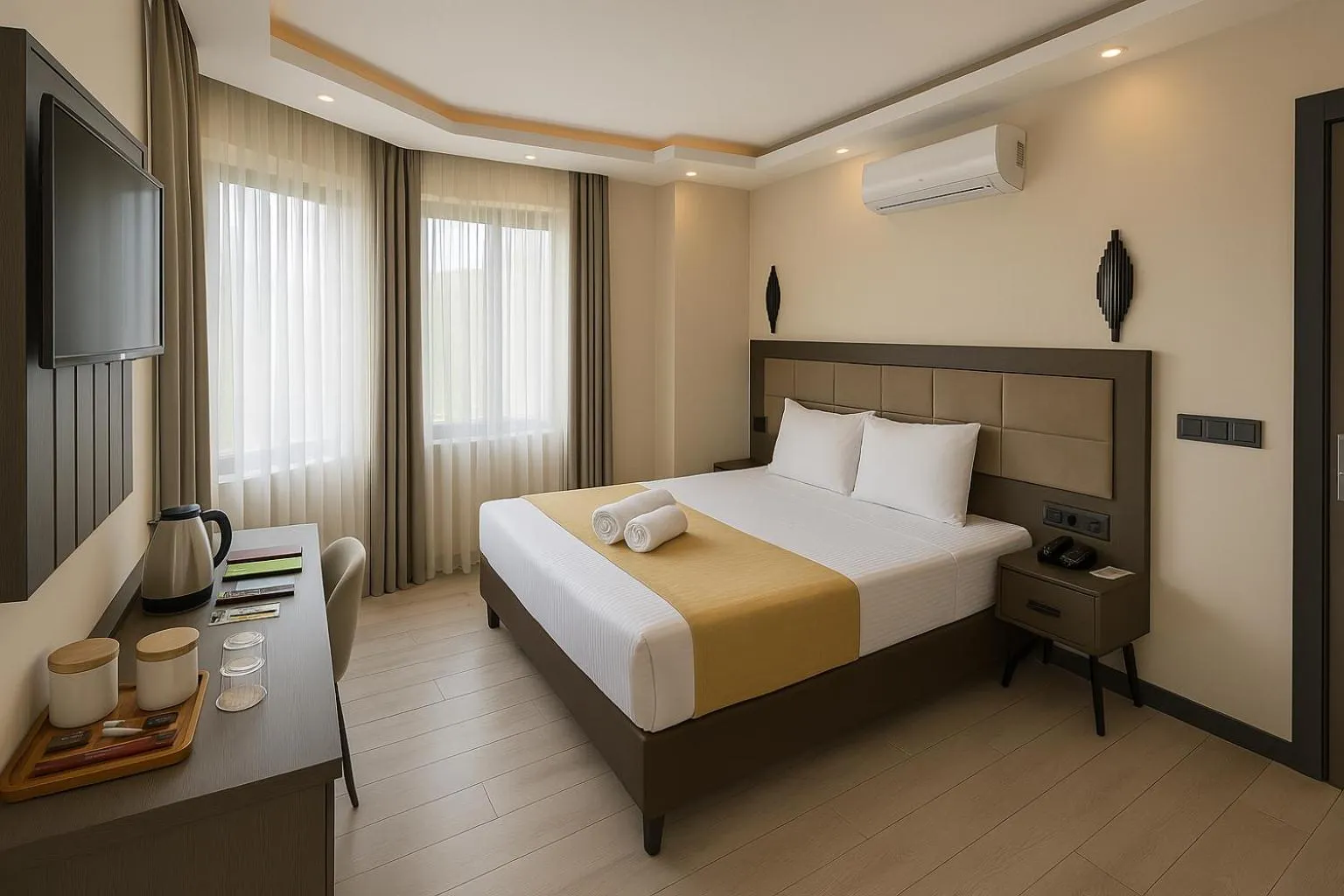 Bed in Magia Hotel - Spa & Wellness