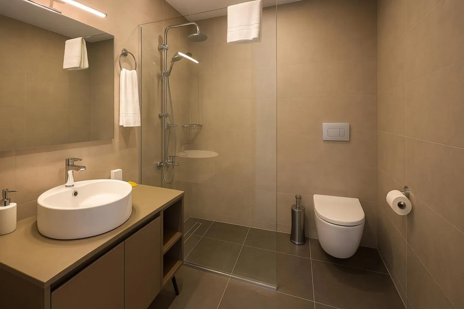 Shower in Magia Hotel - Spa & Wellness