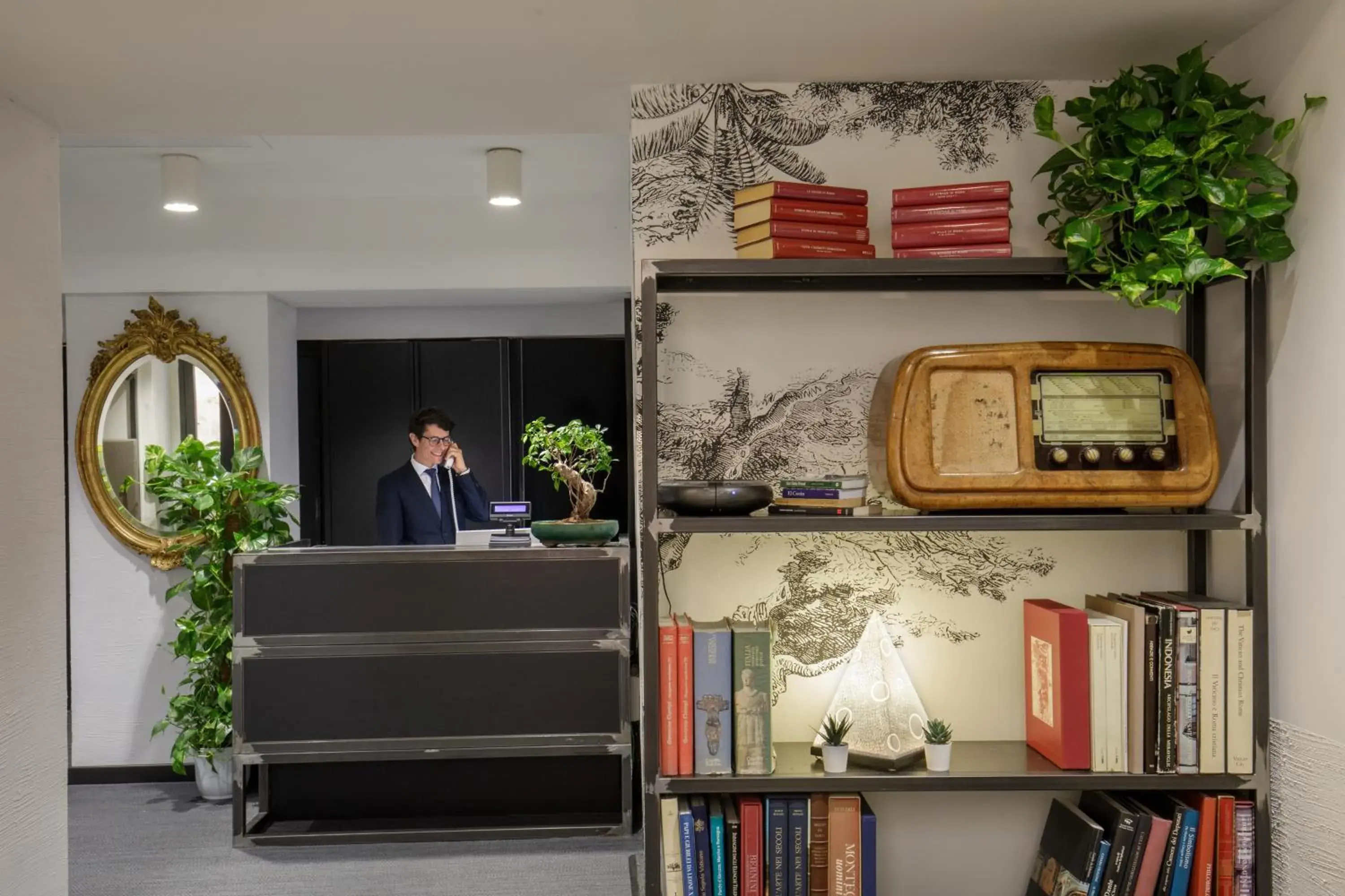 Lobby or reception in Coronari Palace Lobby or reception in Coronari Palace