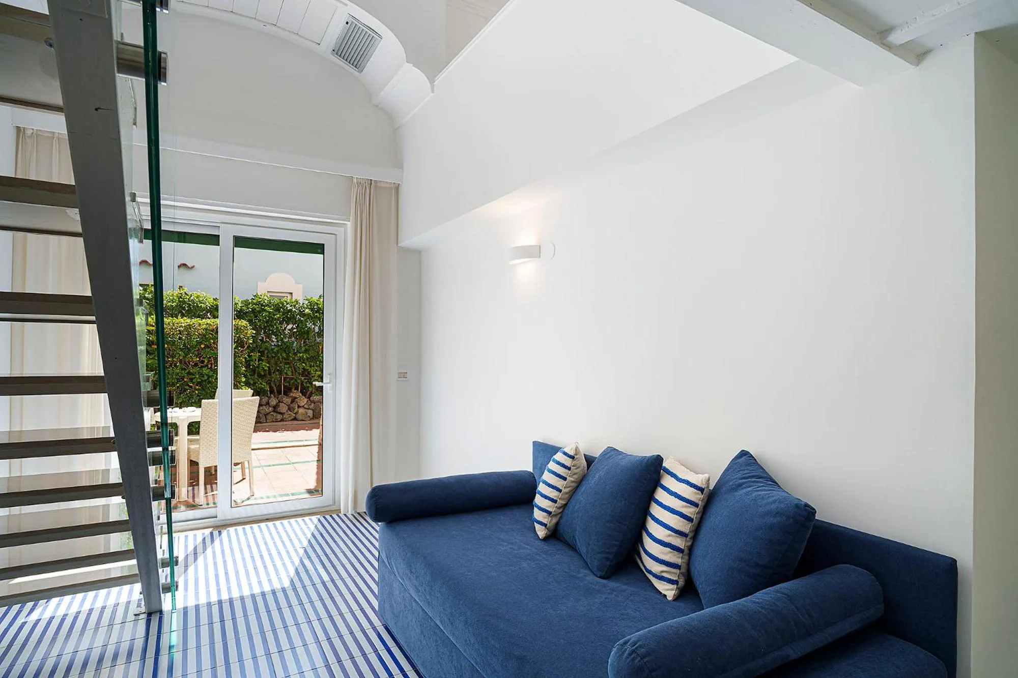 Living room in Hotel Continental Mare