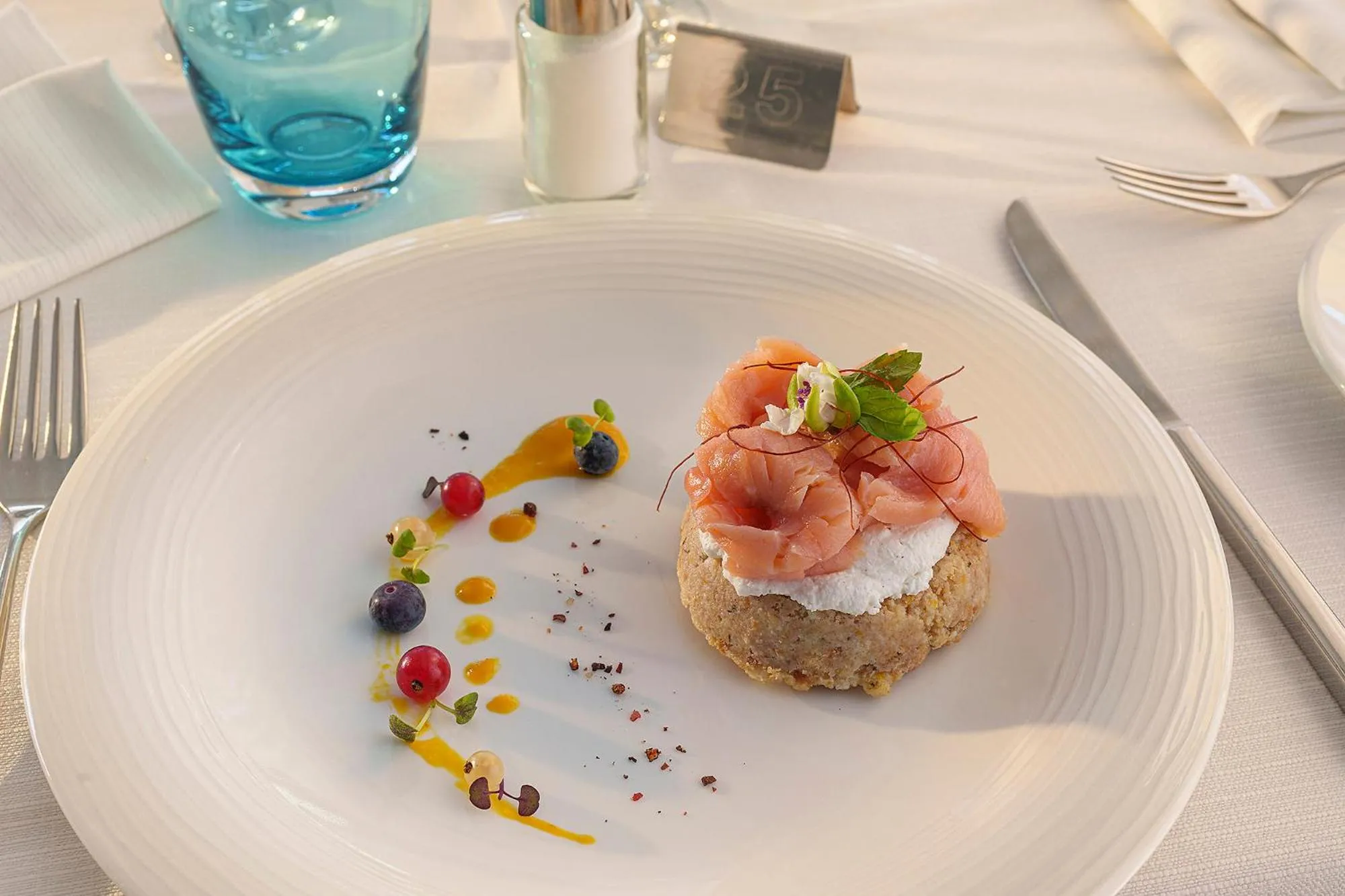 Food in Hotel Continental Mare