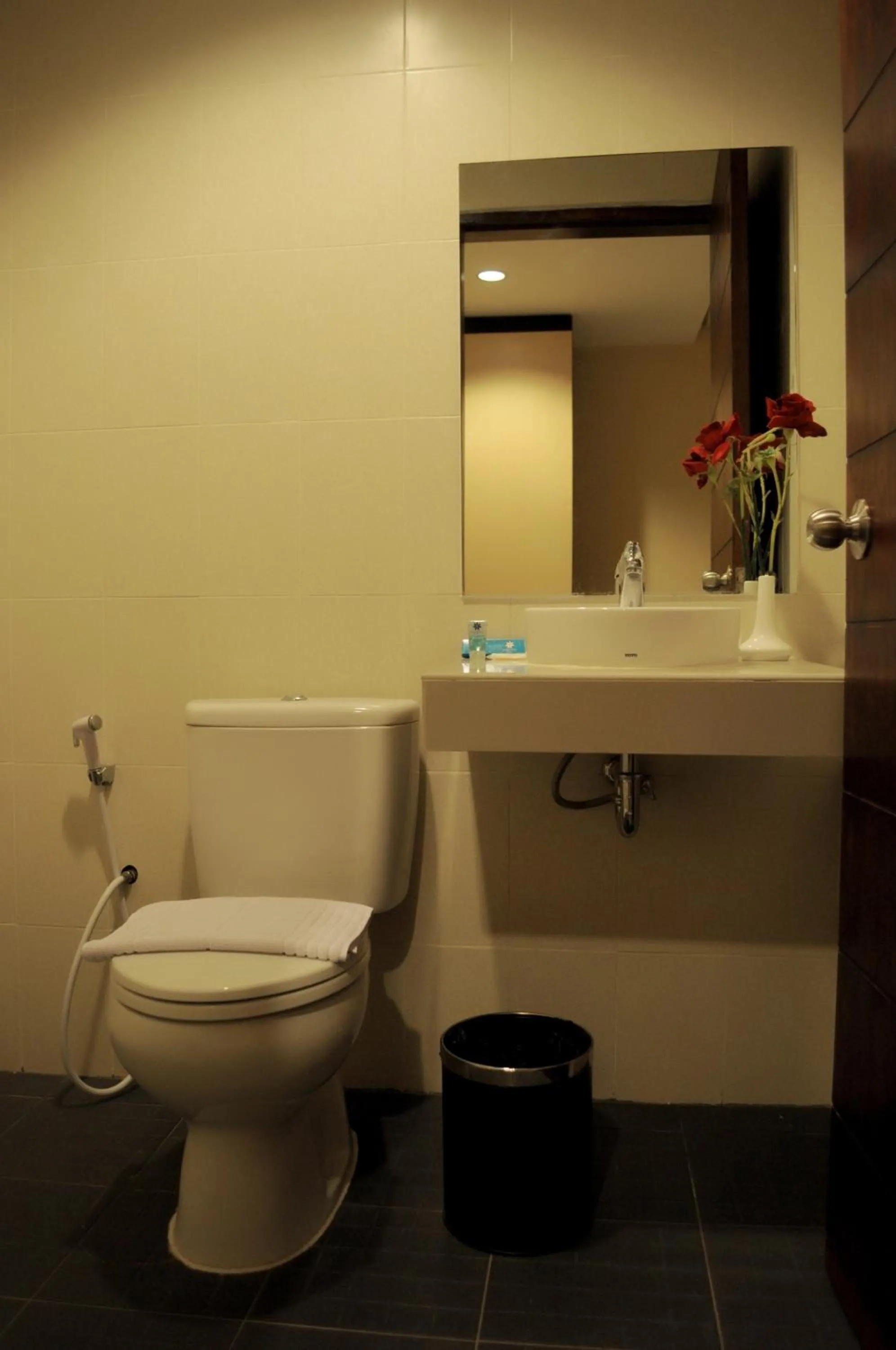 Bathroom in Amazing Beach Resort Palu
