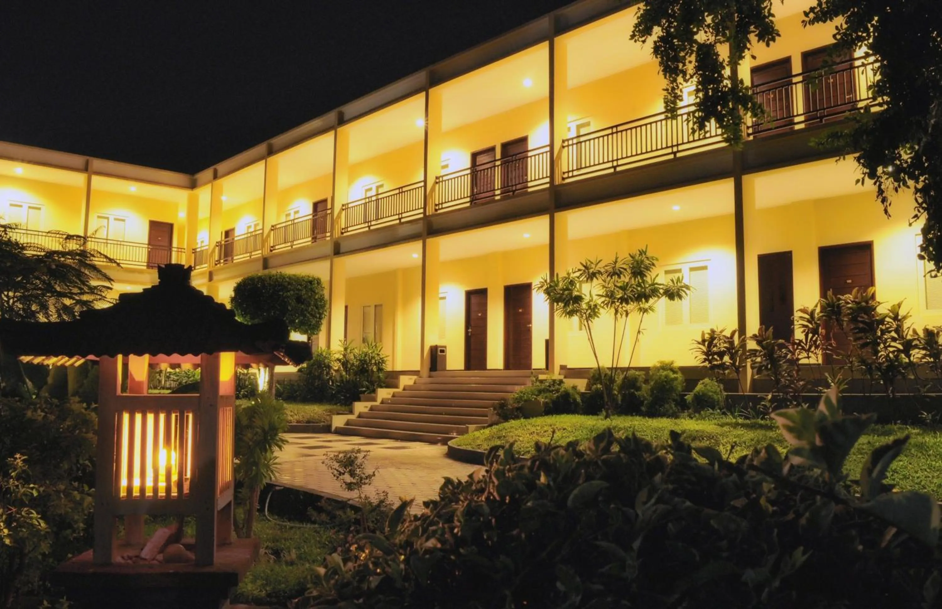 Facade/entrance in Amazing Beach Resort Palu