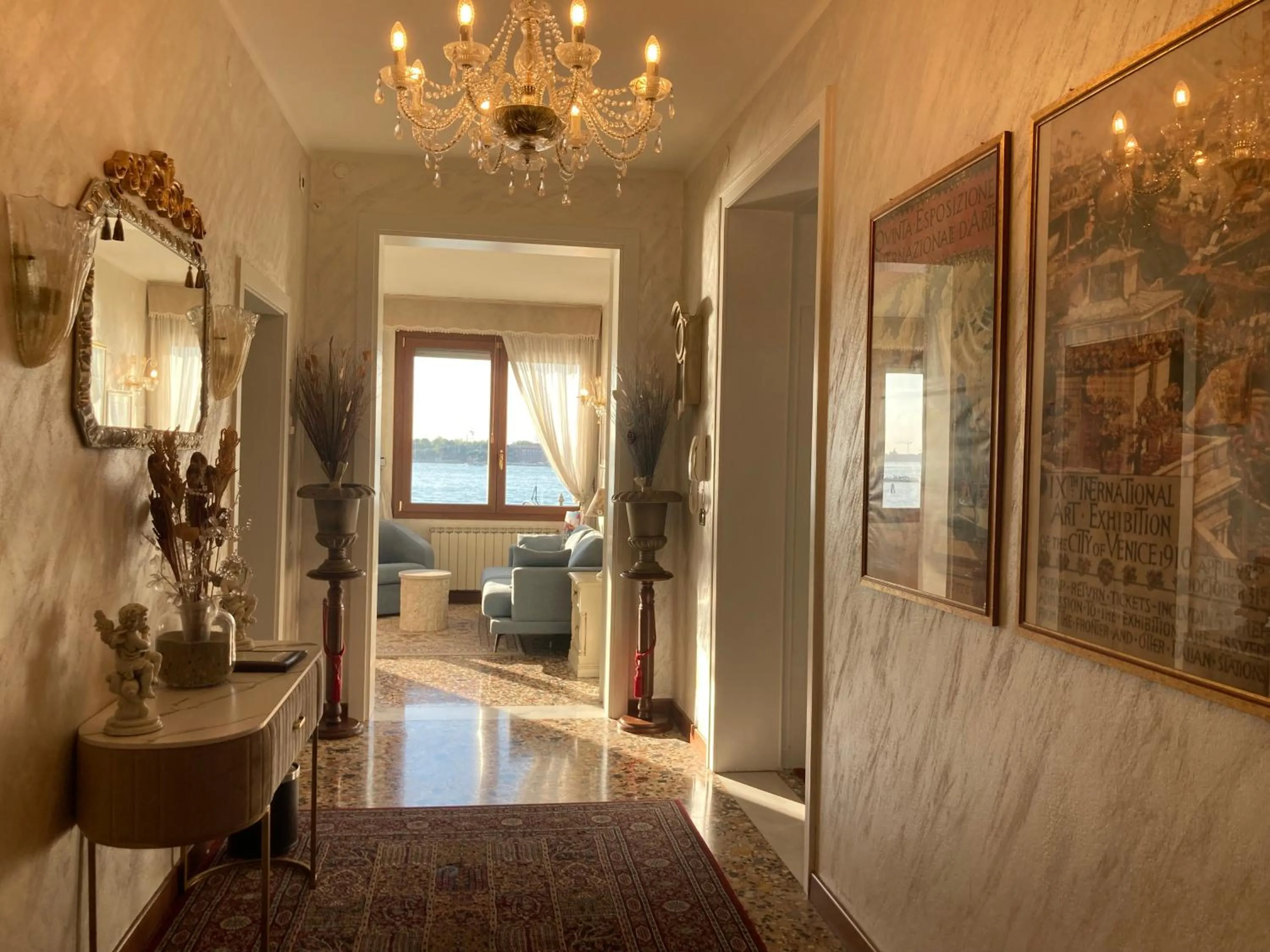 Seating area in Oasis Lagoon Estate