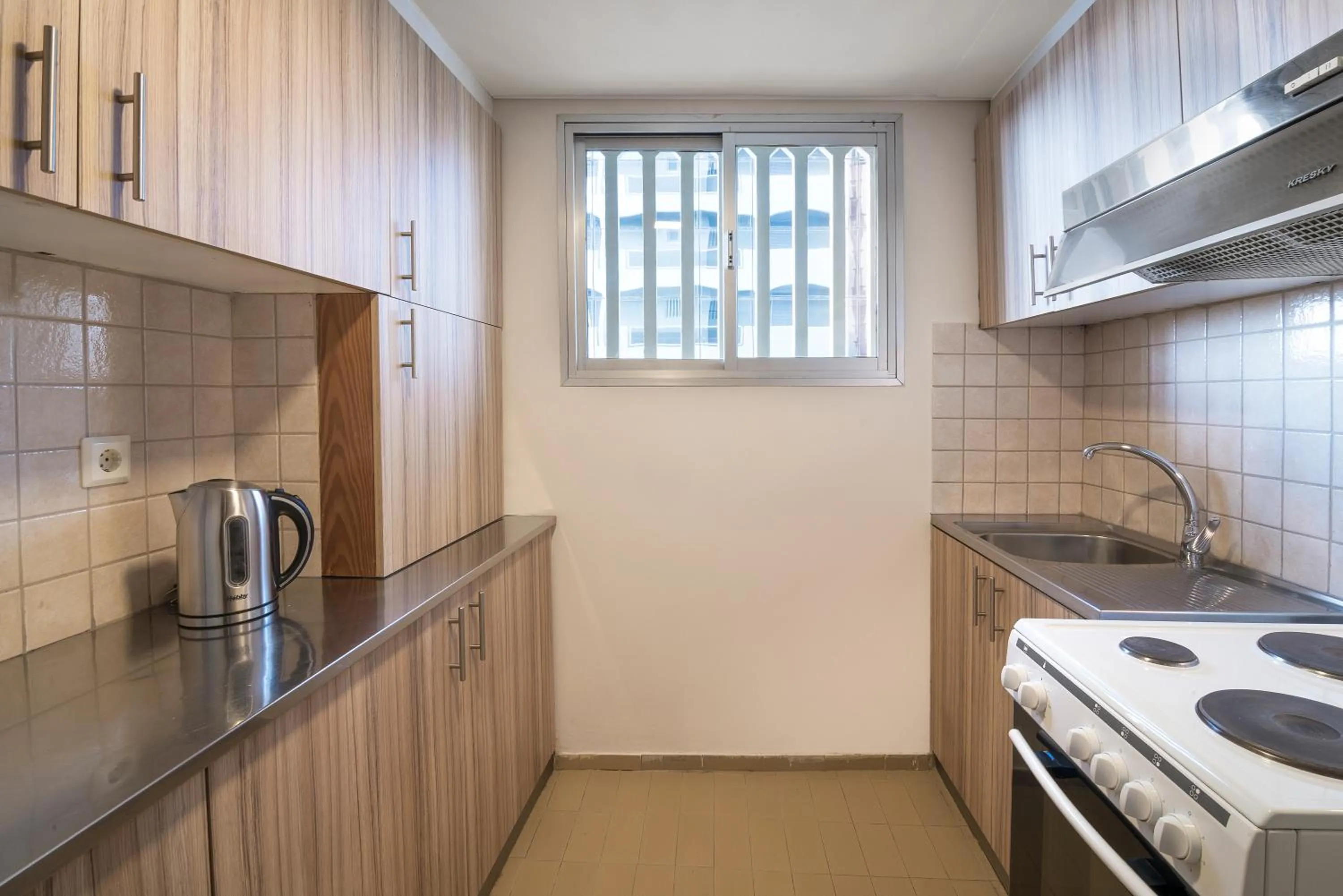 Kitchen or kitchenette in Marina Alimos Hotel Apartments