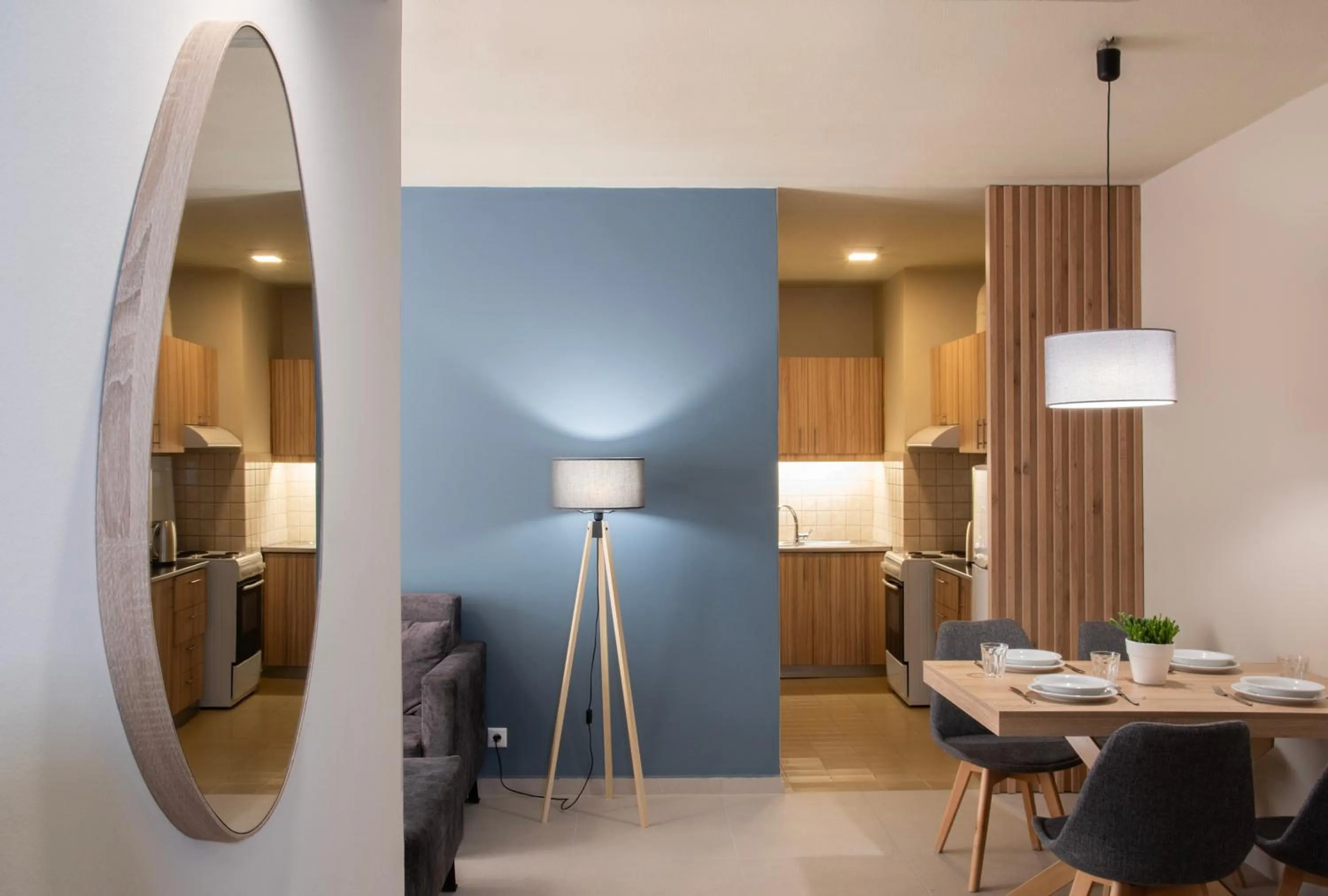 Living room in Marina Alimos Hotel Apartments