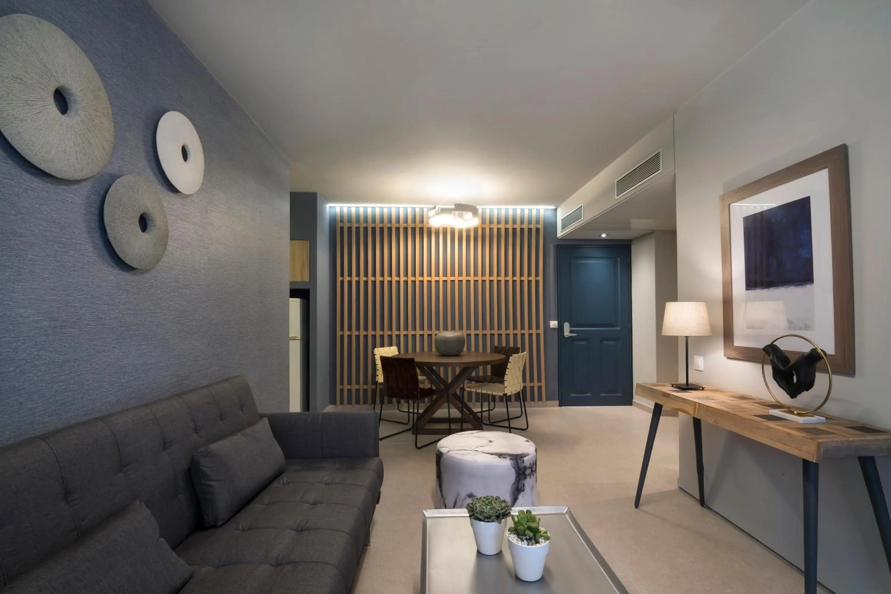 Living room in Marina Alimos Hotel Apartments