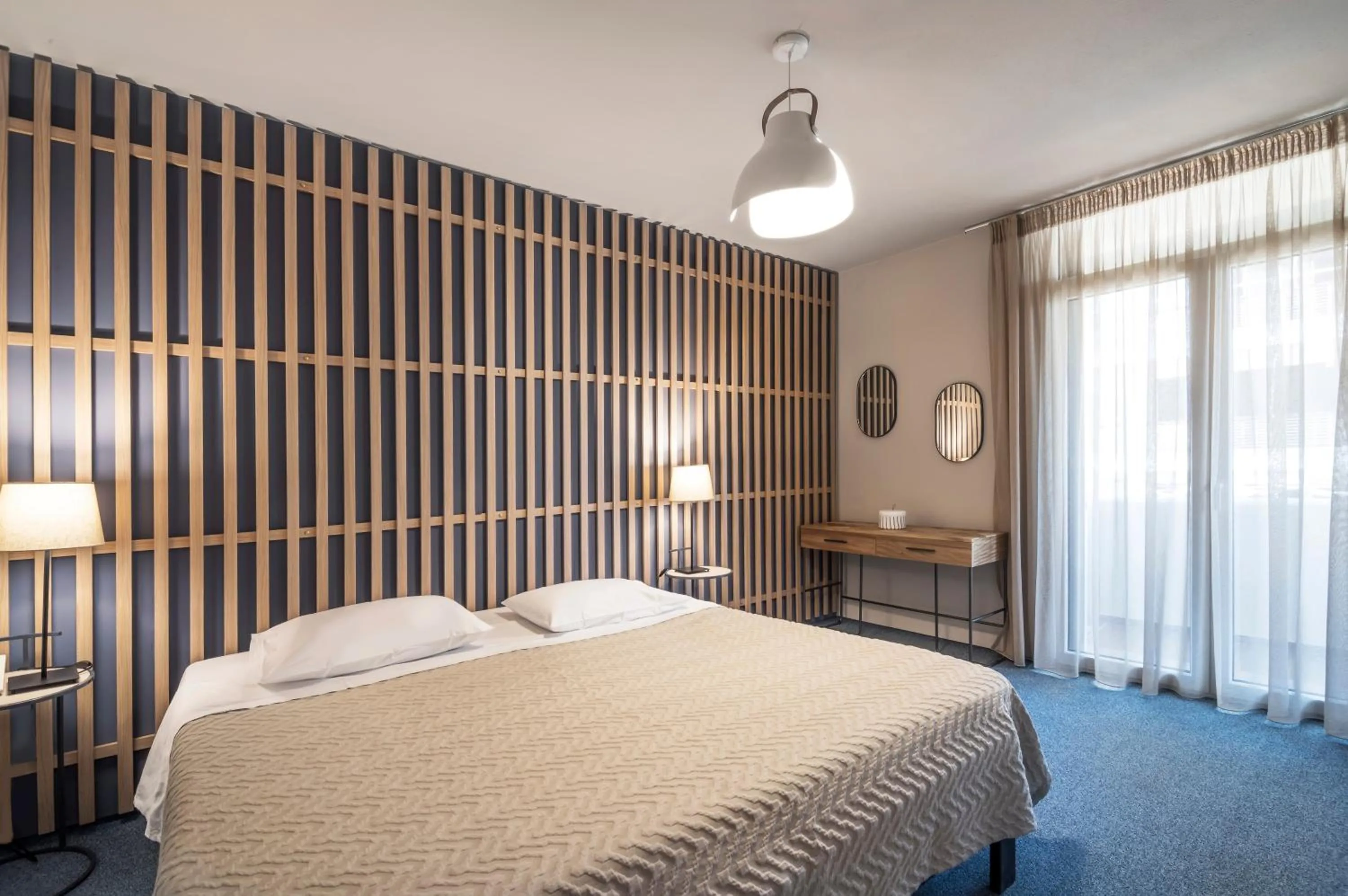 Bed in Marina Alimos Hotel Apartments