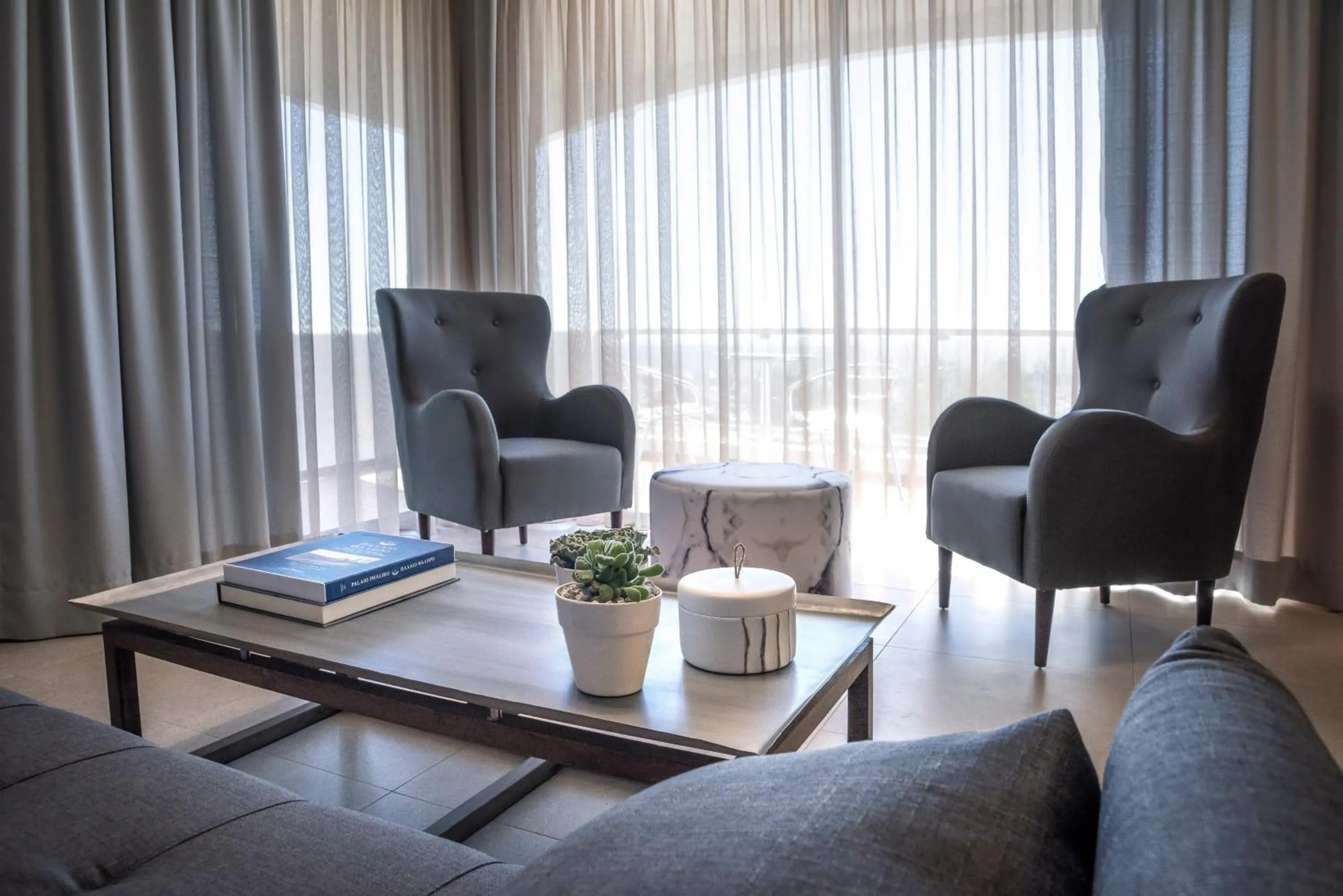 Living room in Marina Alimos Hotel Apartments