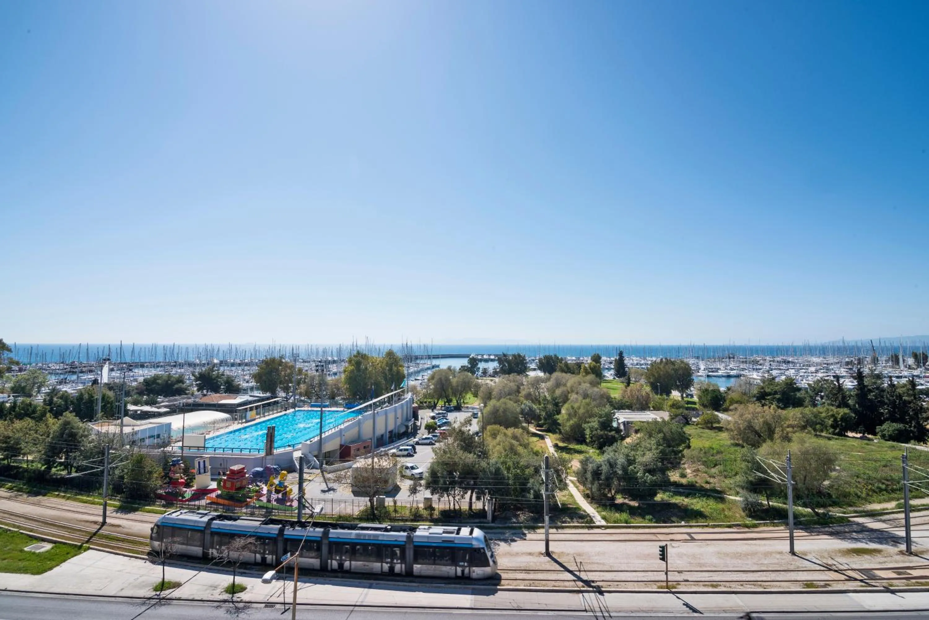 Balcony/Terrace in Marina Alimos Hotel Apartments