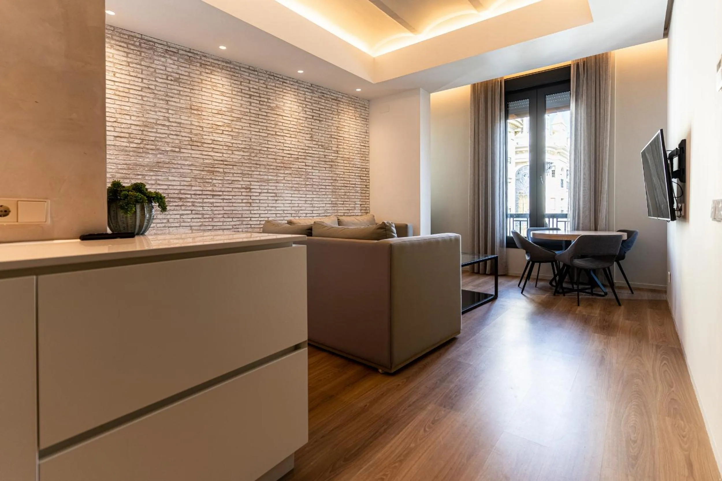 Living room in Tendillas Plaza