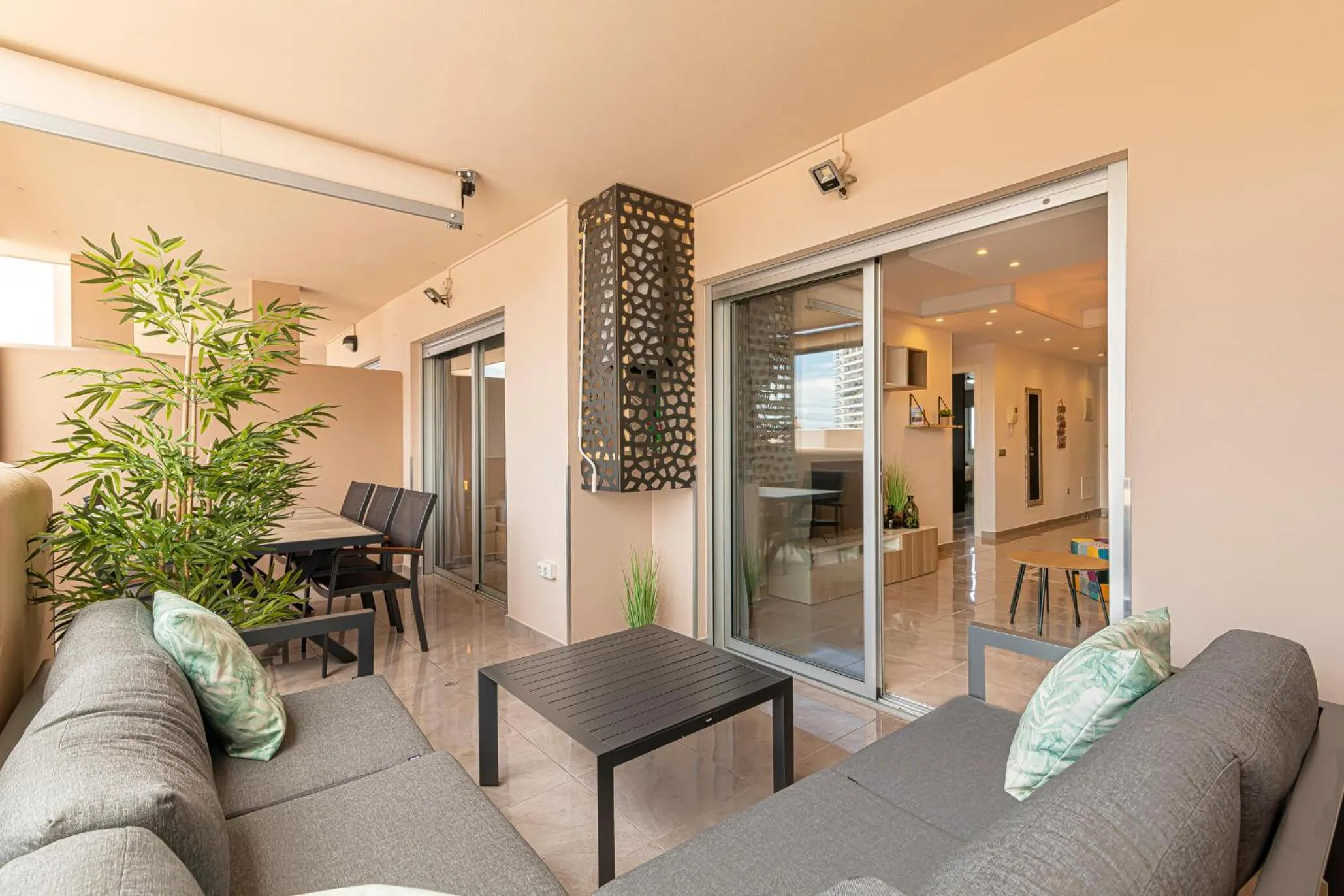 Patio in GO2TENERIFE Apart'Madera Terrace, Swimming pool & Parking