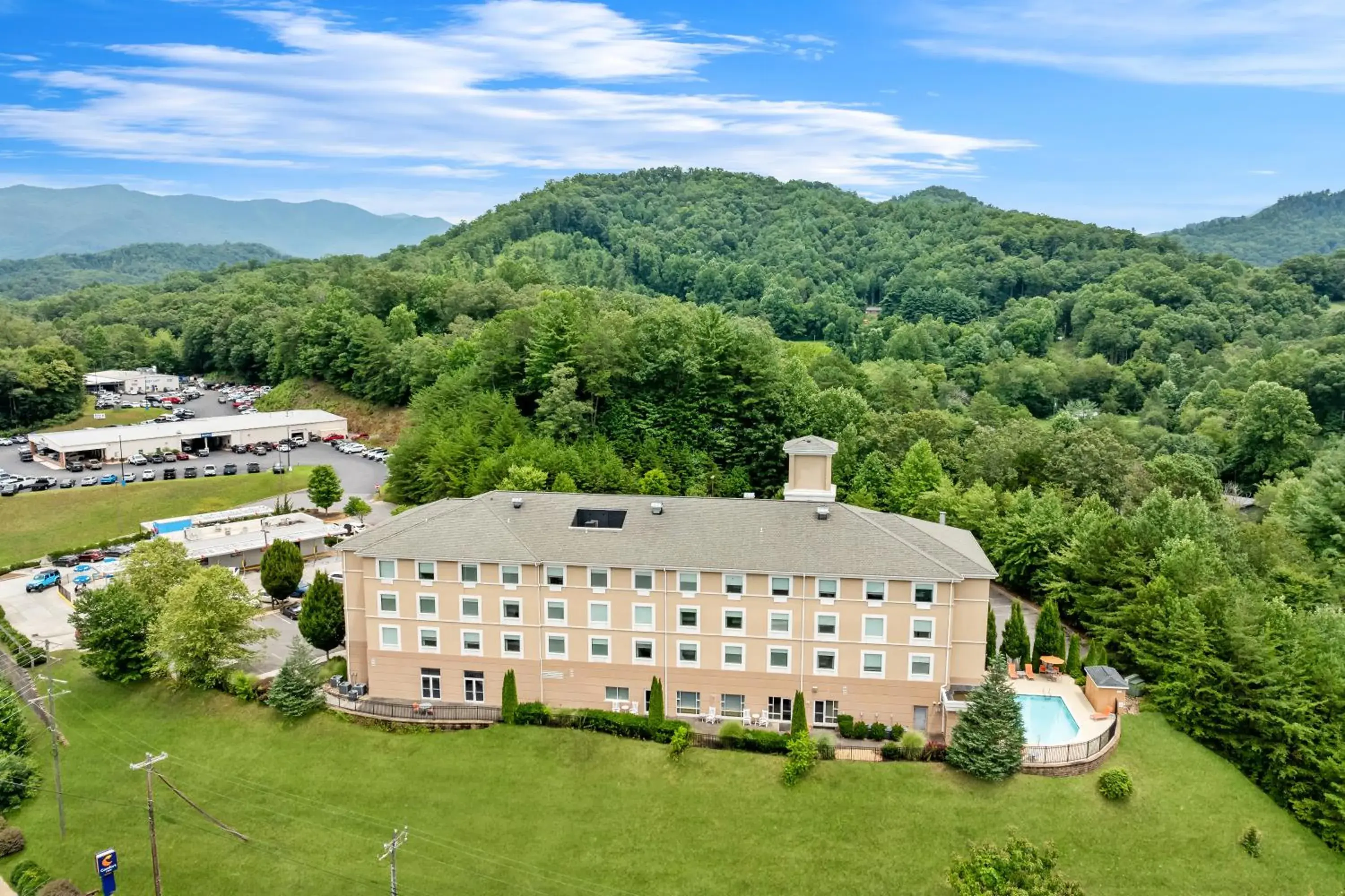 Bird's eye view in Comfort Inn Sylva - Cullowhee Bird's eye view in Comfort Inn Sylva - Cullowhee