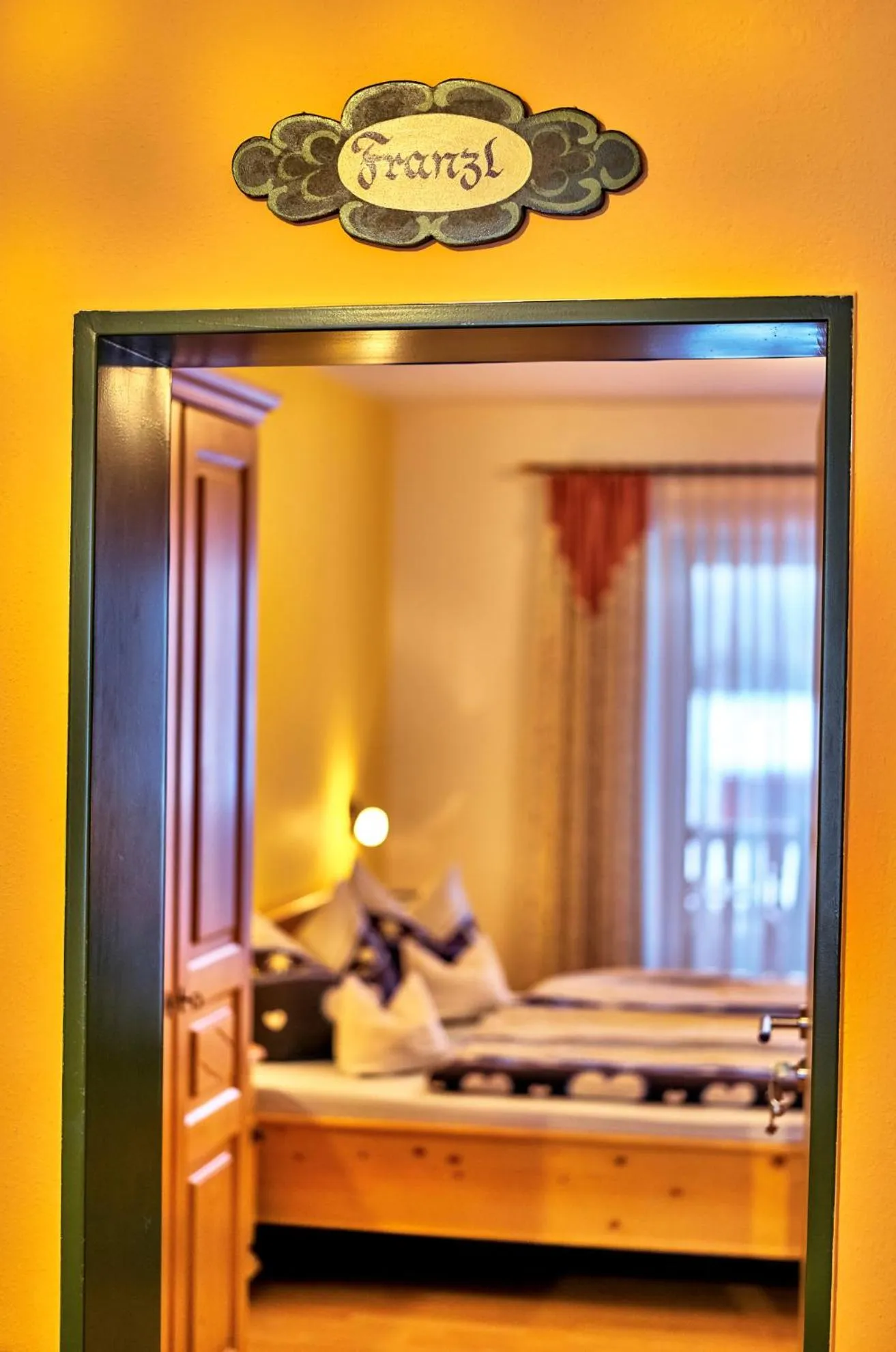 Decorative detail, Bed in Rehwinkel