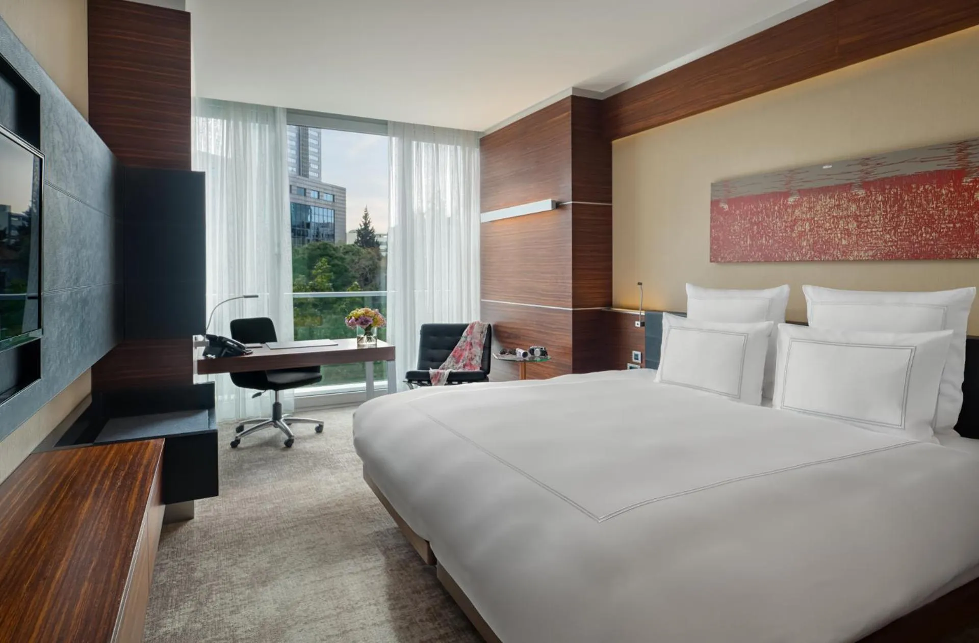 Bed in Swissotel Buyuk Efes Izmir