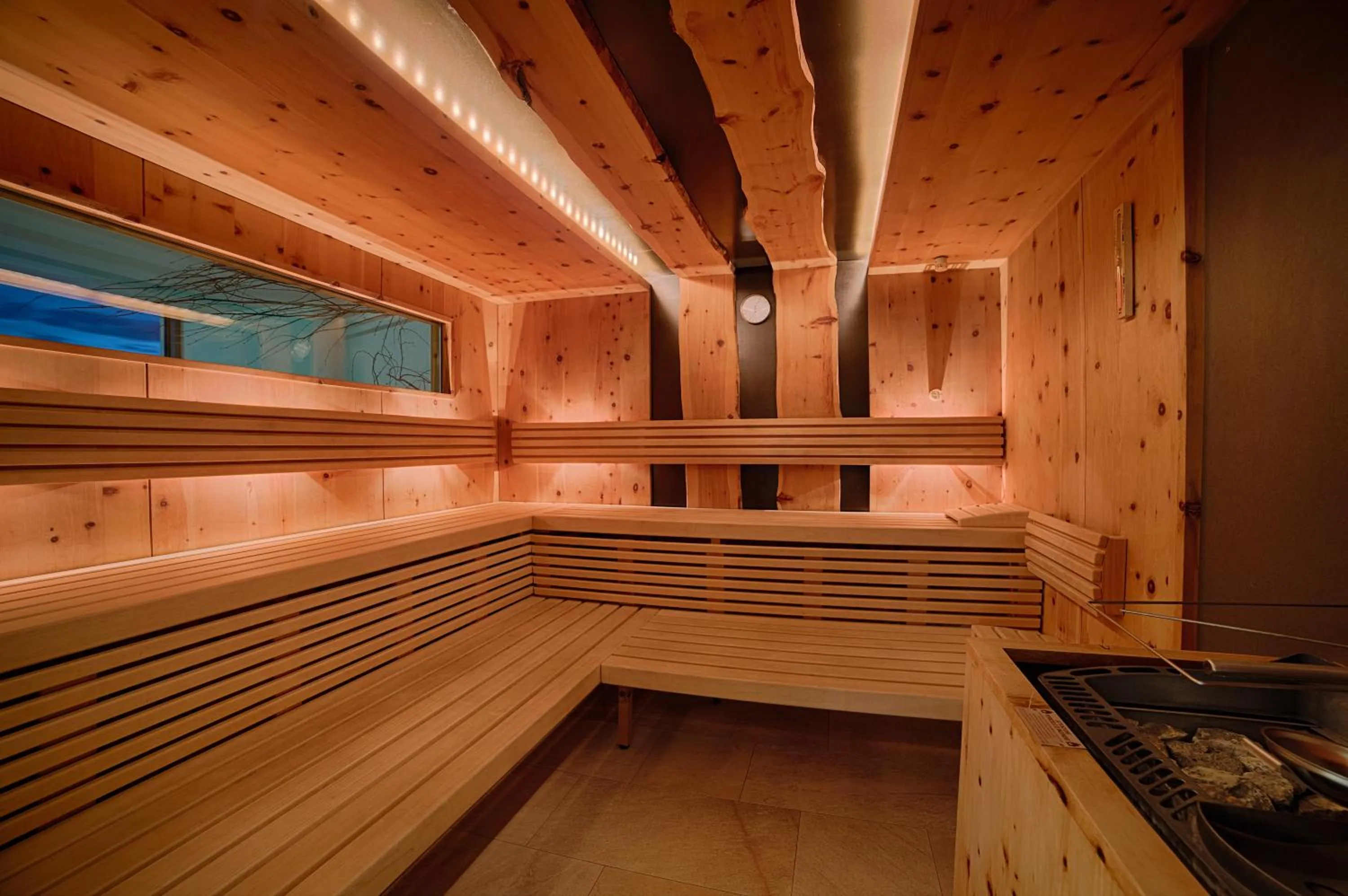 Sauna in Bellavista Relax Hotel