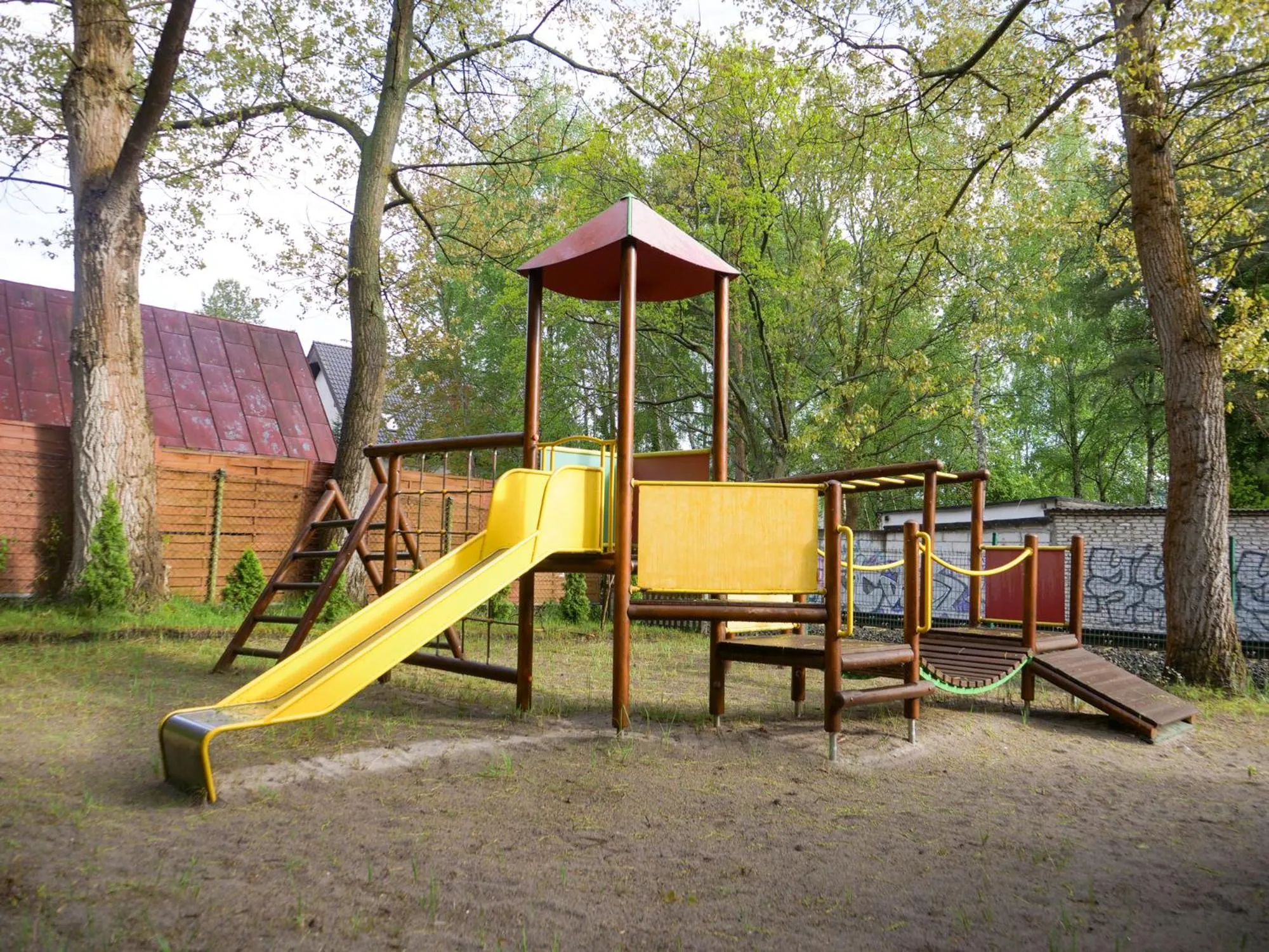 Children play ground in Półwysep Natura Tour