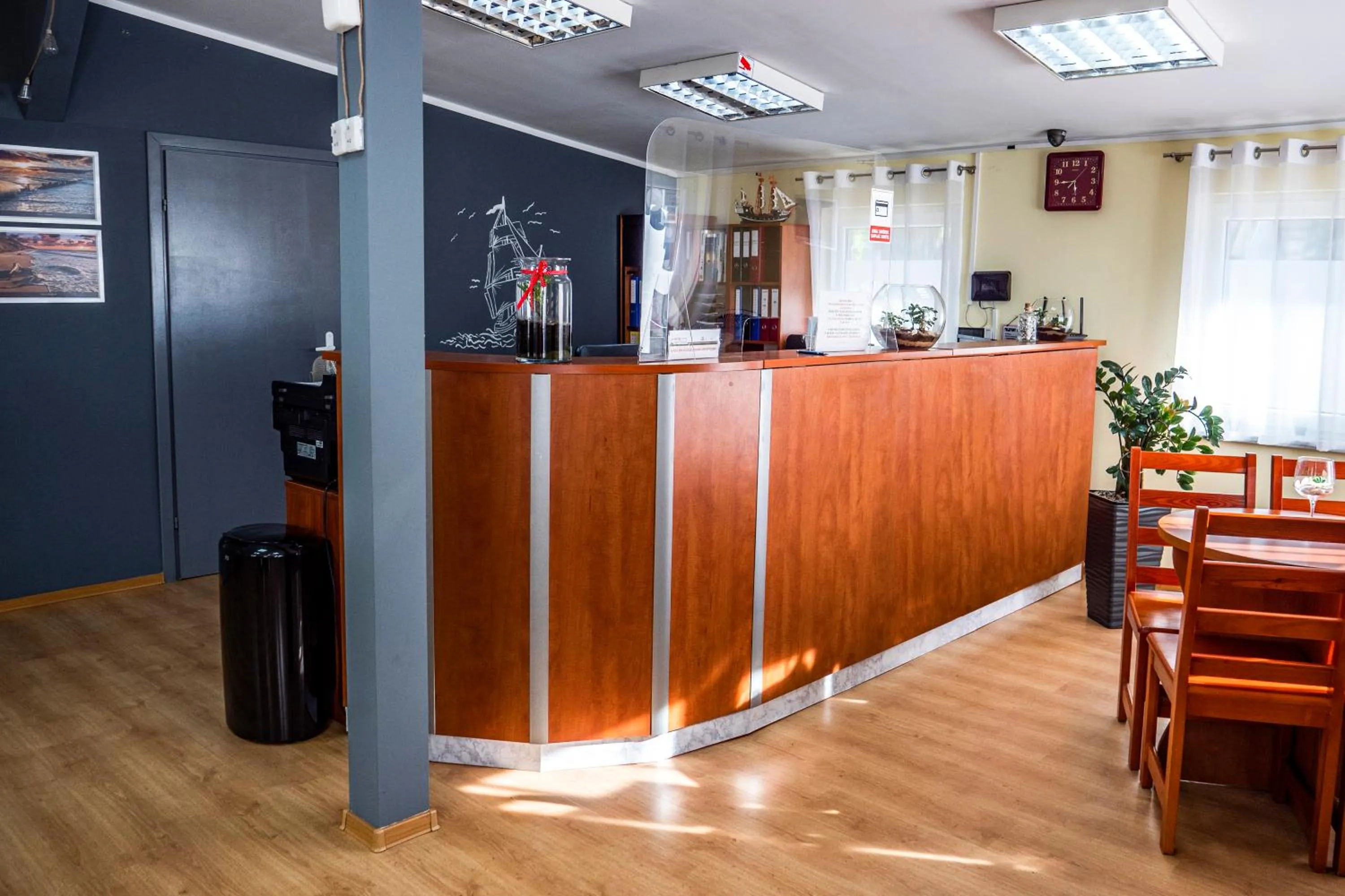 Lobby or reception in Półwysep Natura Tour