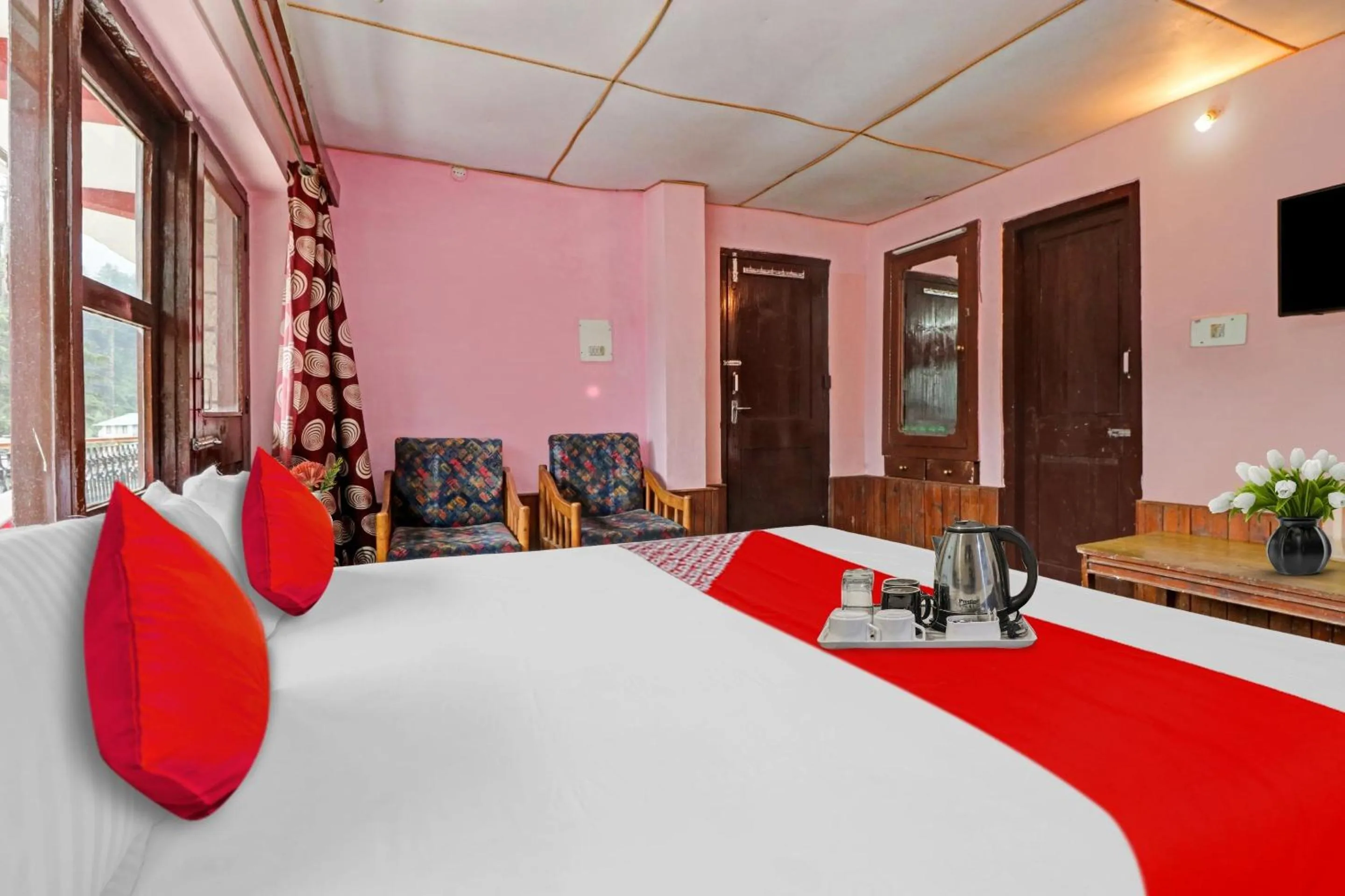 Bedroom, Bed in Hotel O Hema Holiday Home