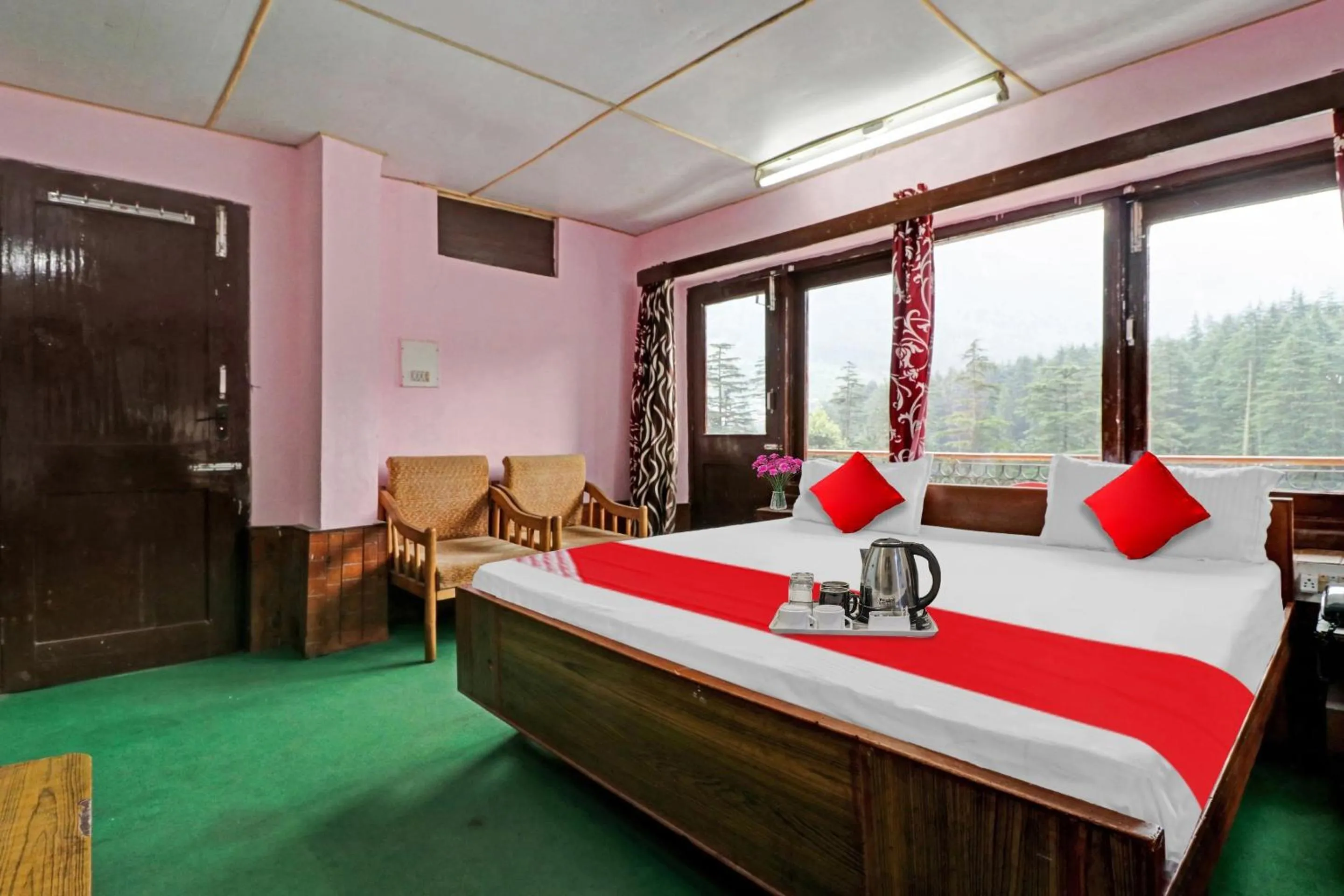 Bedroom, Bed in Hotel O Hema Holiday Home