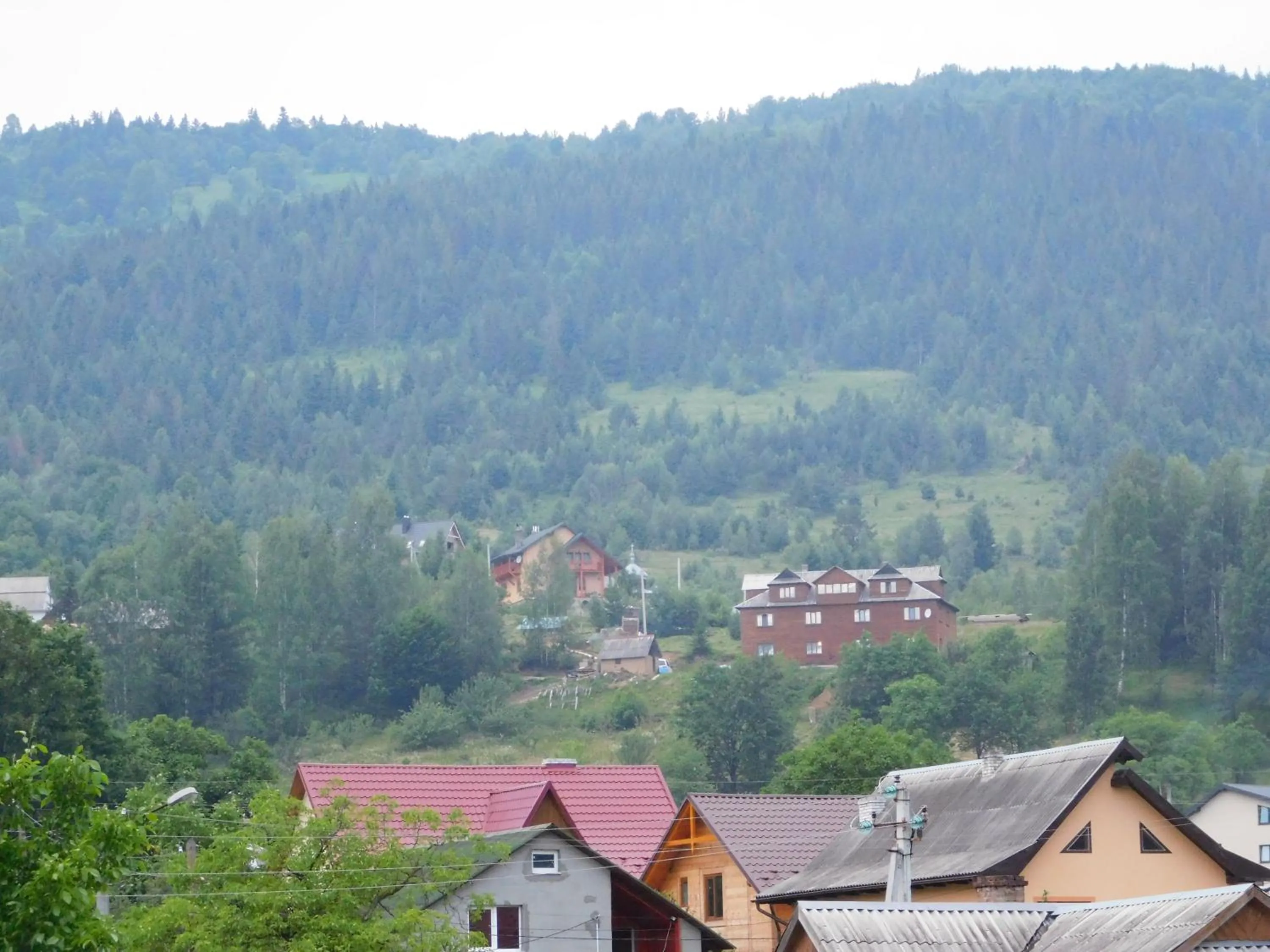 Mountain view in Glanz