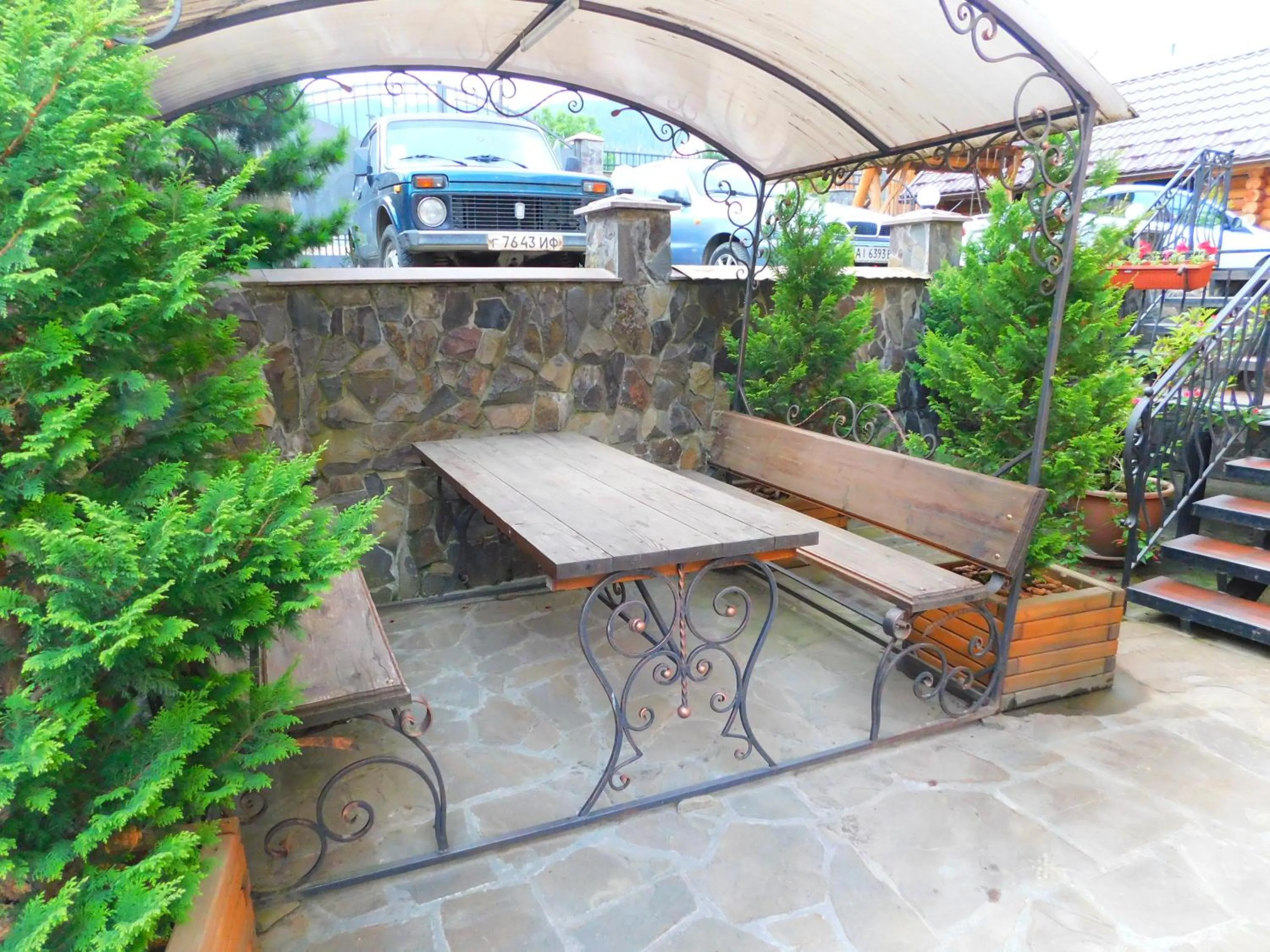 Patio in Glanz