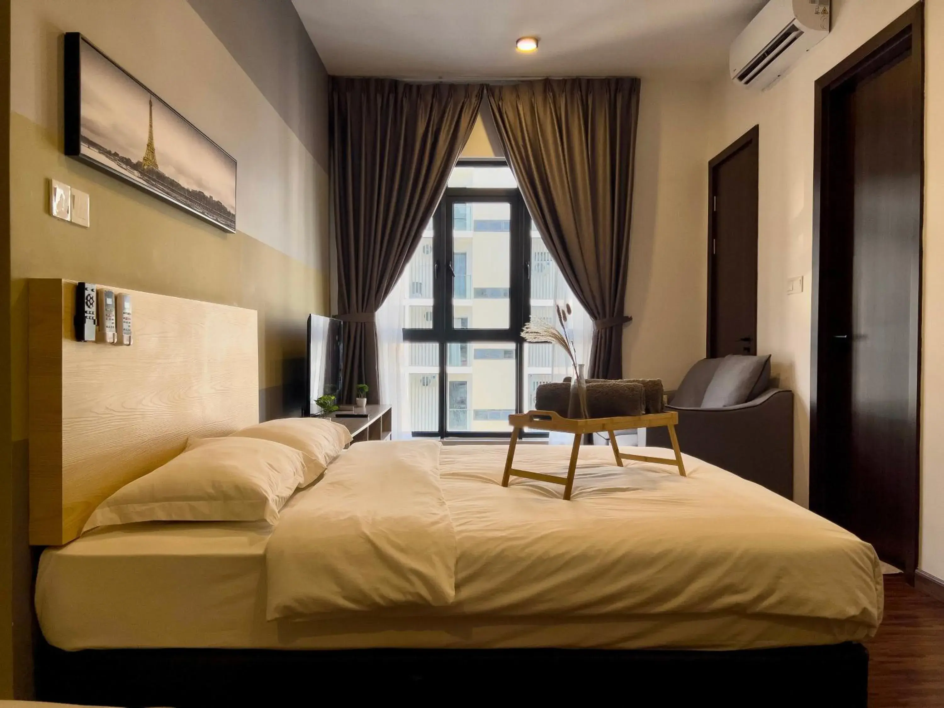 Bed in Hush Inn at K Avenue Kota Kinabalu Bed in Hush Inn at K Avenue Kota Kinabalu