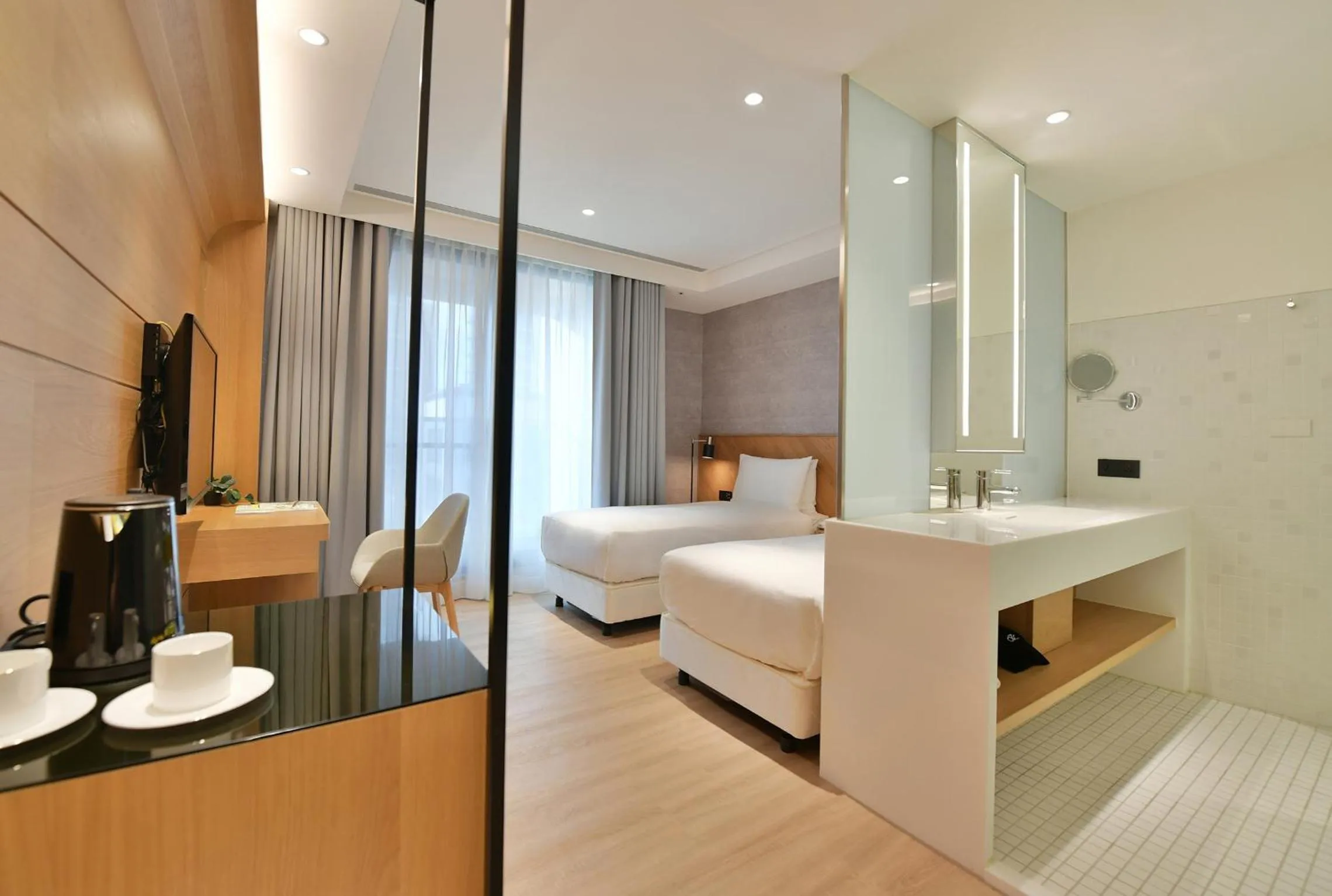 Photo of the whole room, Bed in CHECK inn Select New Taipei Sanchong