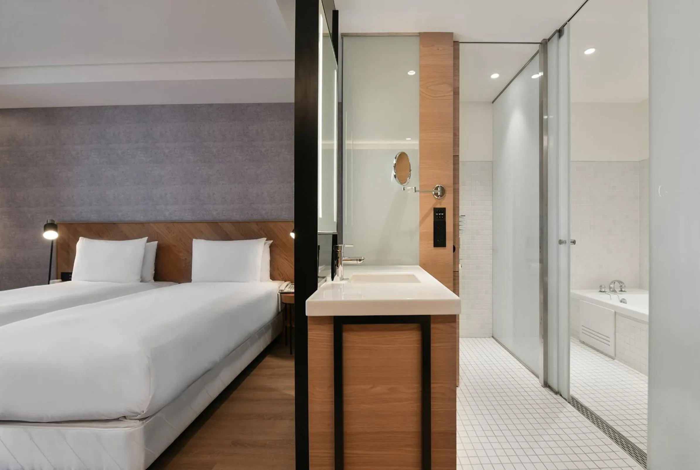 Photo of the whole room, Bed in CHECK inn Select New Taipei Sanchong