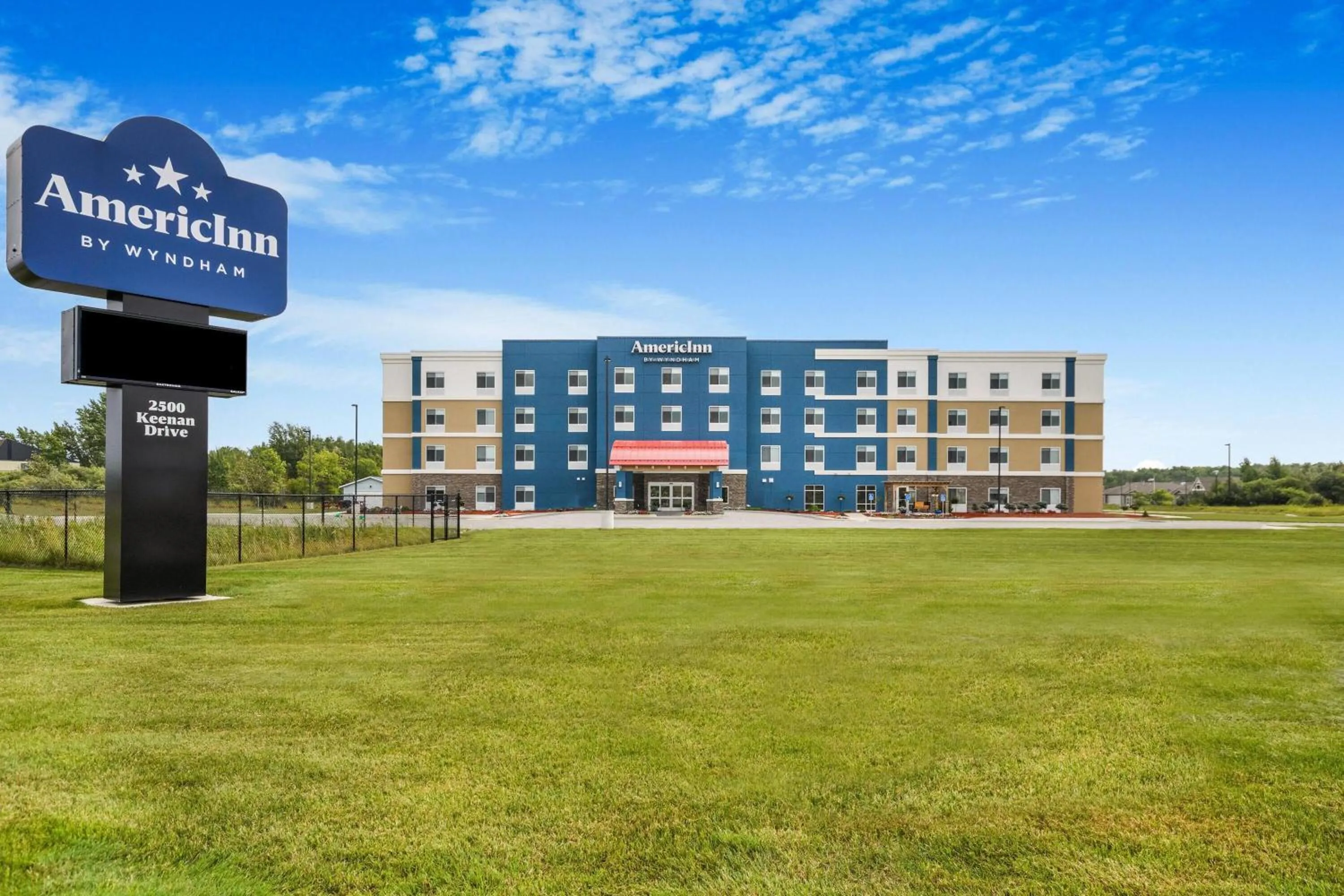 Property building in AmericInn by Wyndham International Falls