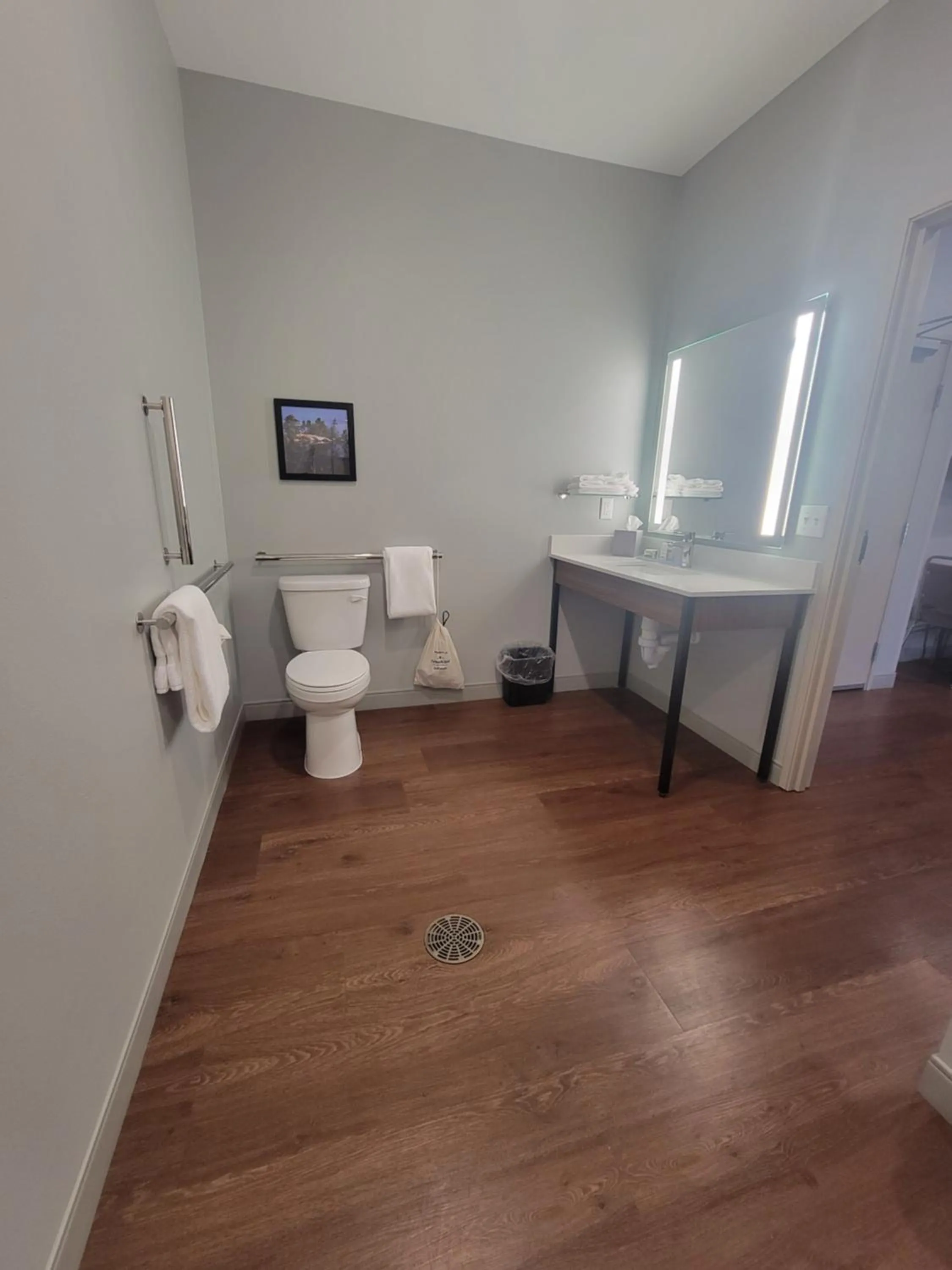 Facility for disabled guests in AmericInn by Wyndham International Falls