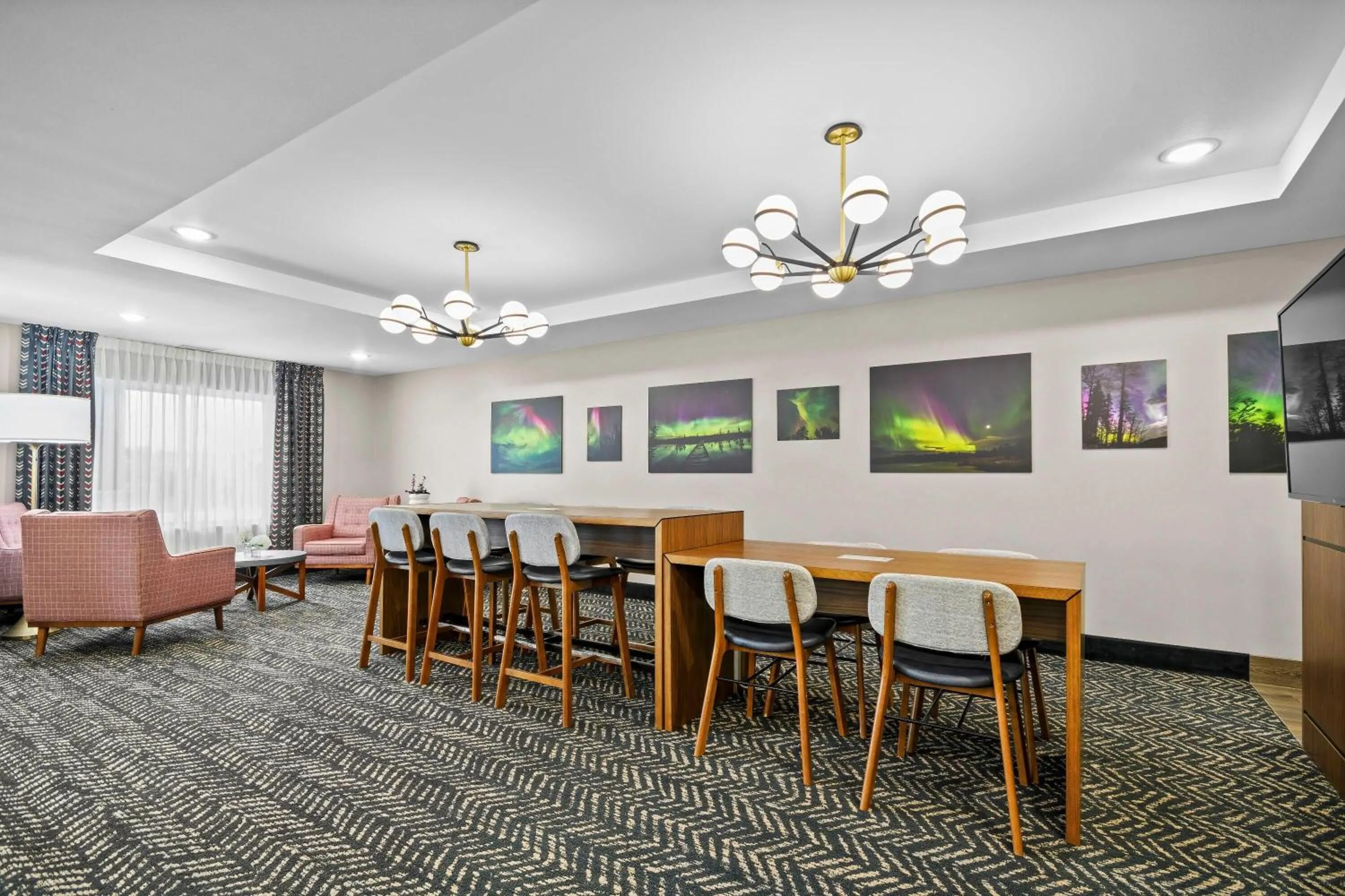 Lobby or reception in AmericInn by Wyndham International Falls