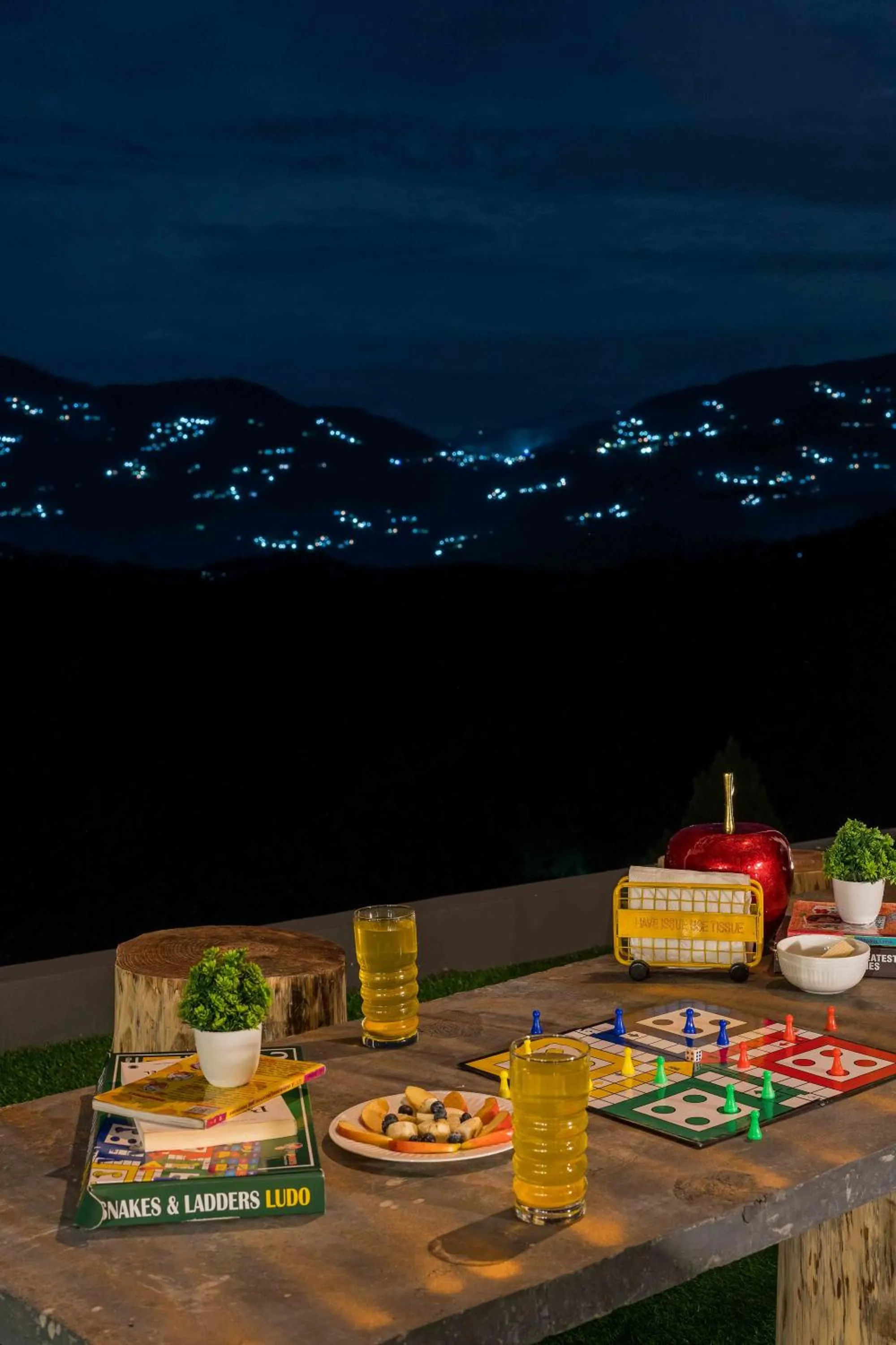 Night in SaffronStays Glasshouse Celeste, Ranikhet - luxurious glass villa with breathtaking views