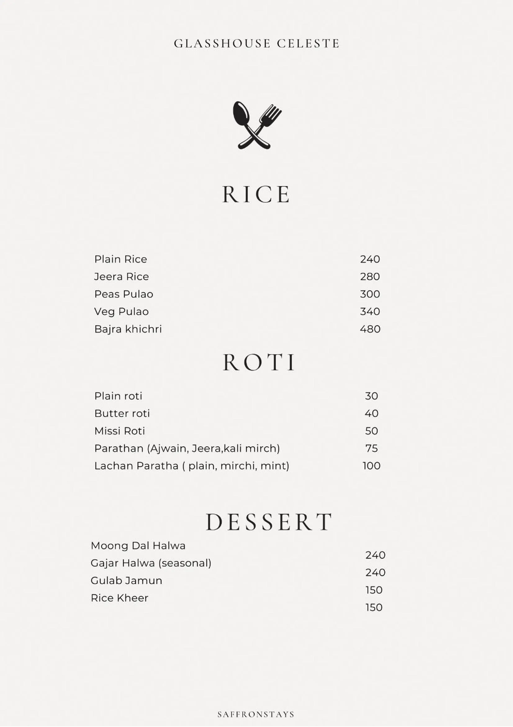 Food in SaffronStays Glasshouse Celeste, Ranikhet - luxurious glass villa with breathtaking views