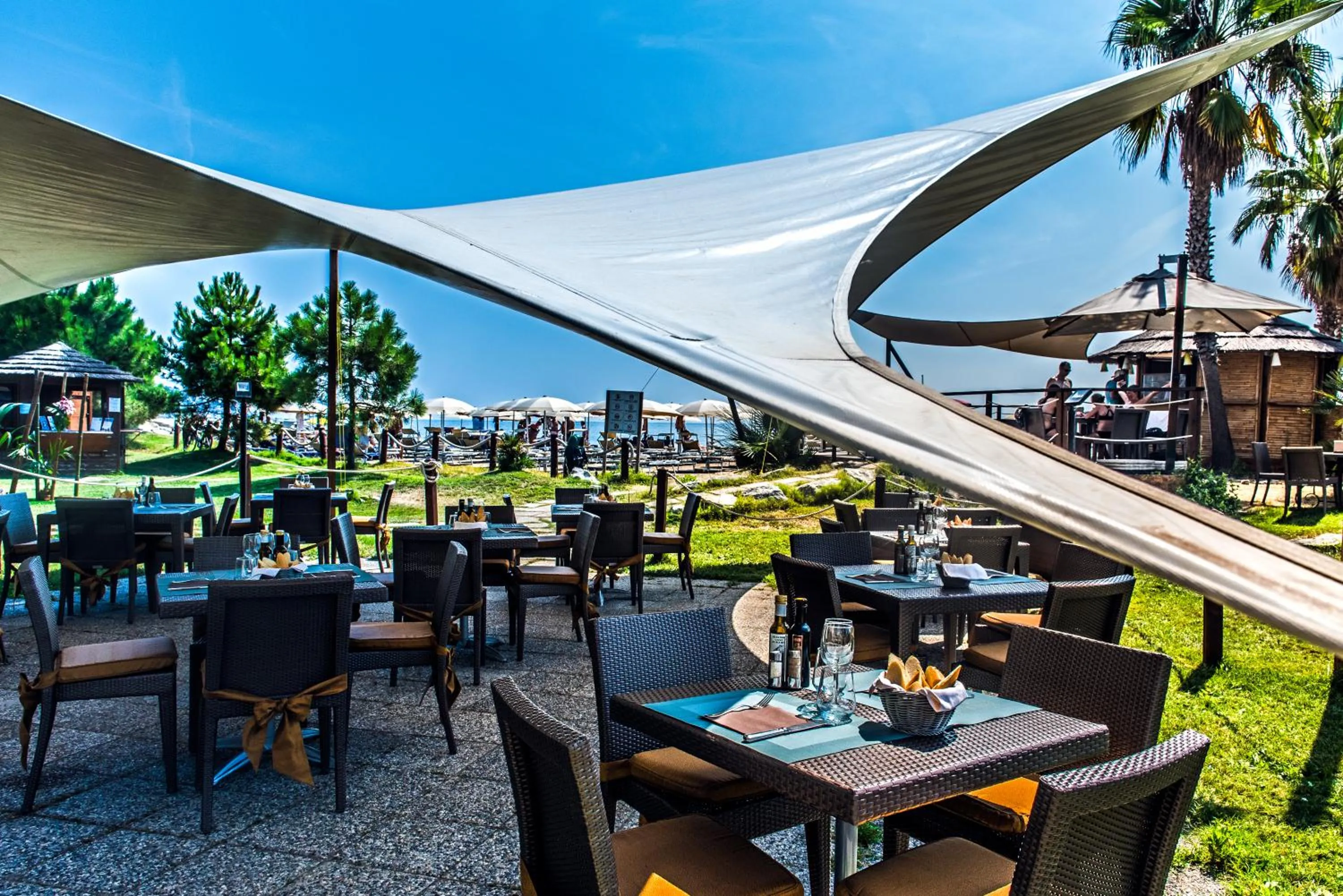 Garden view in Aregai Marina Hotel & Residence