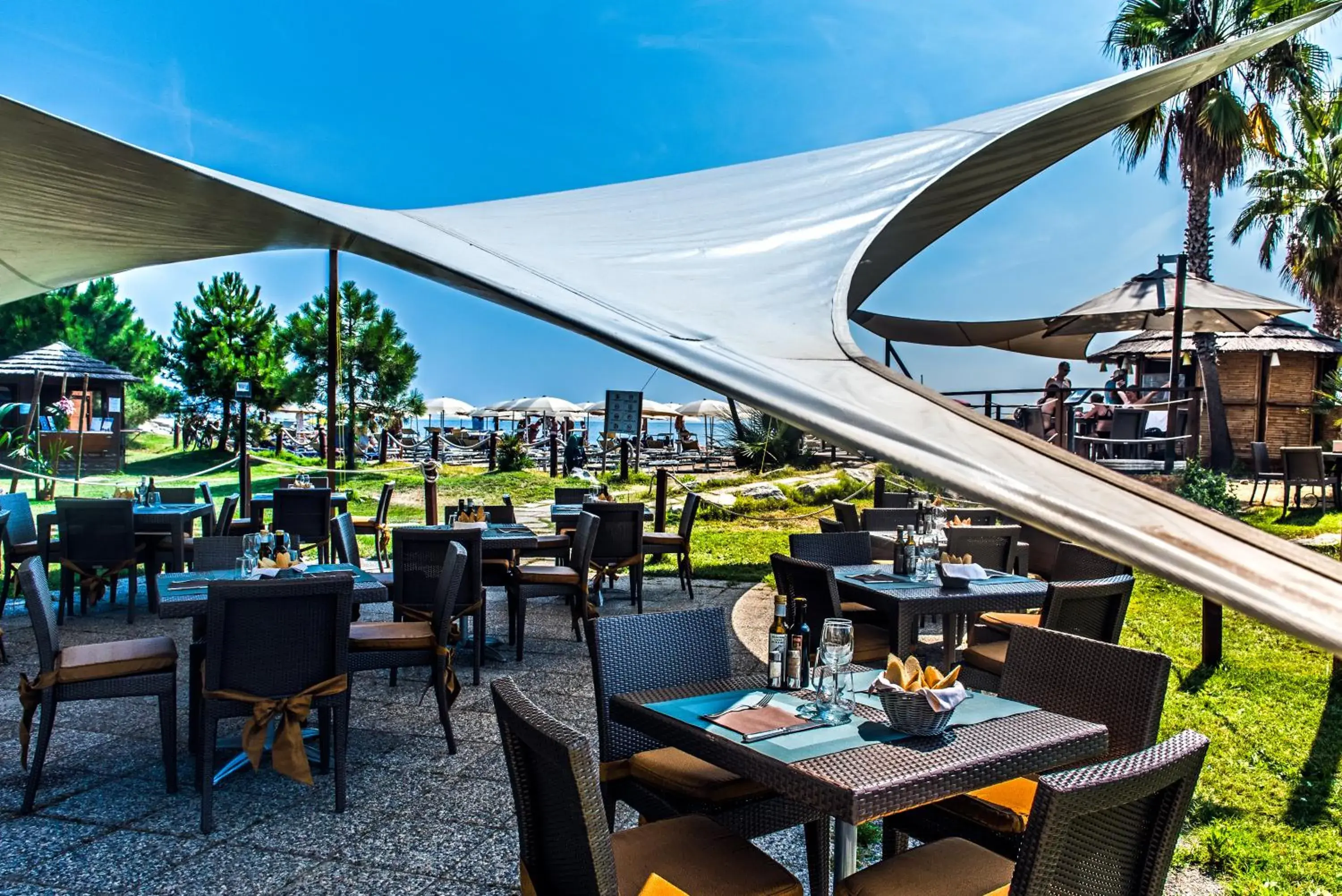 Garden view in Aregai Marina Hotel & Residence Garden view in Aregai Marina Hotel & Residence