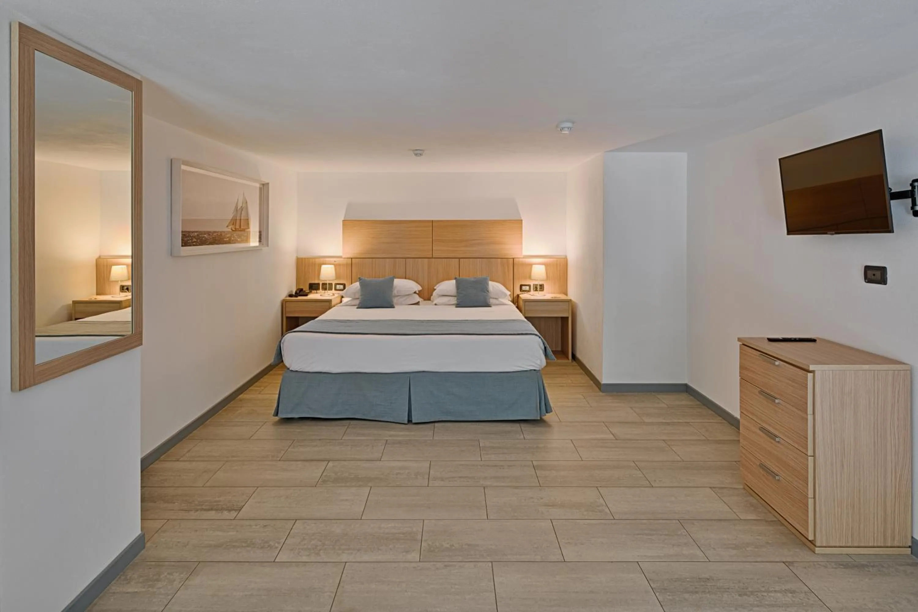 Bed in Aregai Marina Hotel & Residence